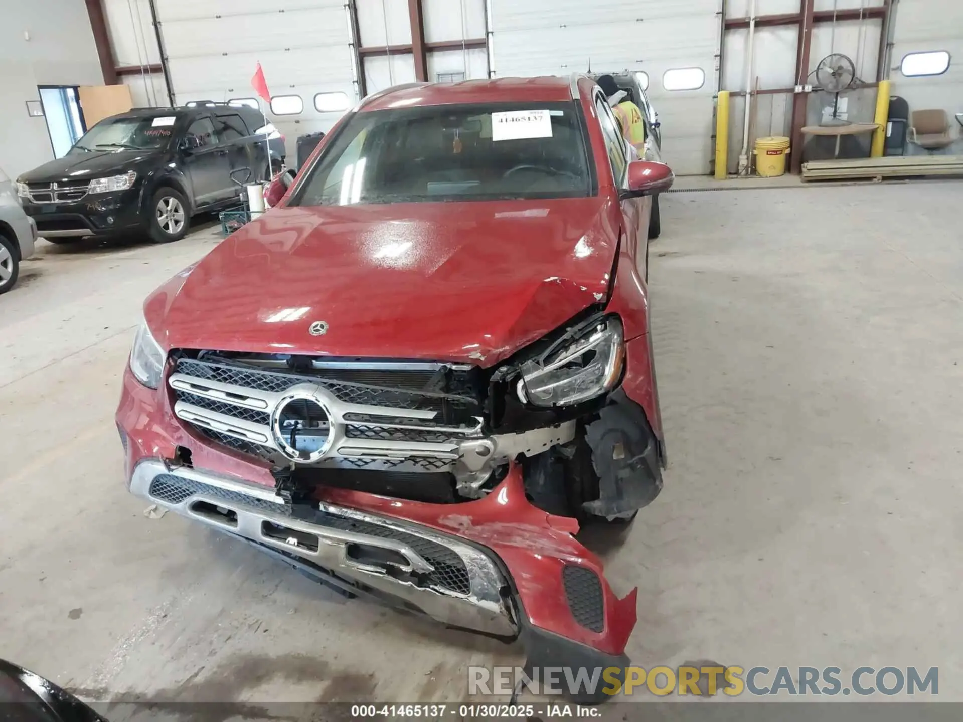 11 fotografías del automóvil dañado W1N0G8EB3LV253575 MERCEDES-BENZ GLC 300 2020
