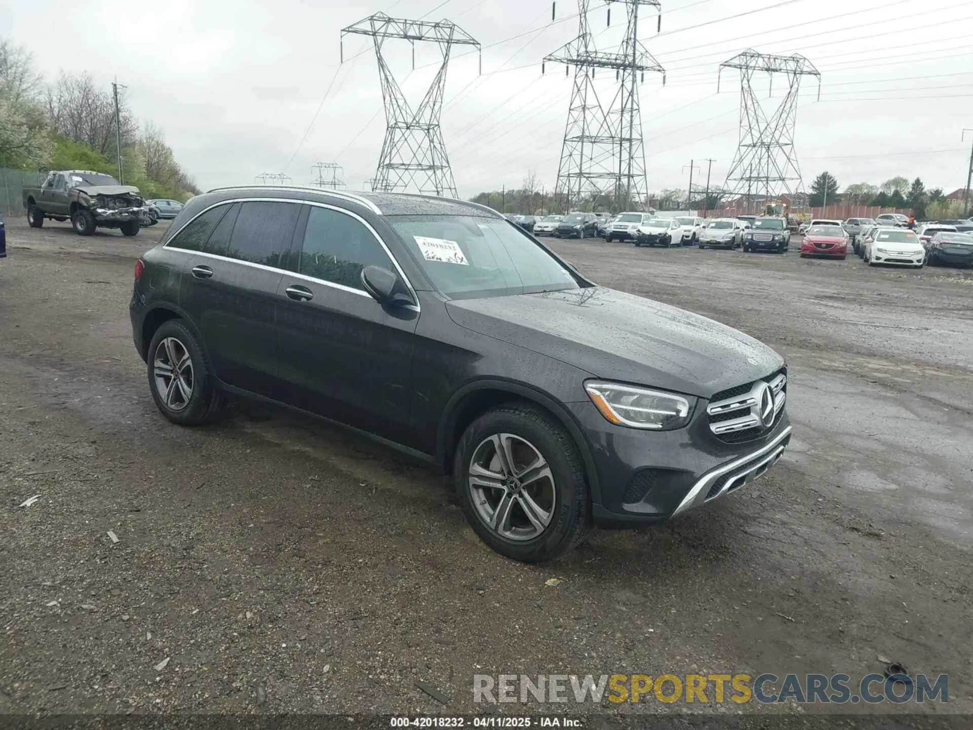 1 fotografías del automóvil dañado W1N0G8EB4LF836652 MERCEDES-BENZ GLC 300 2020