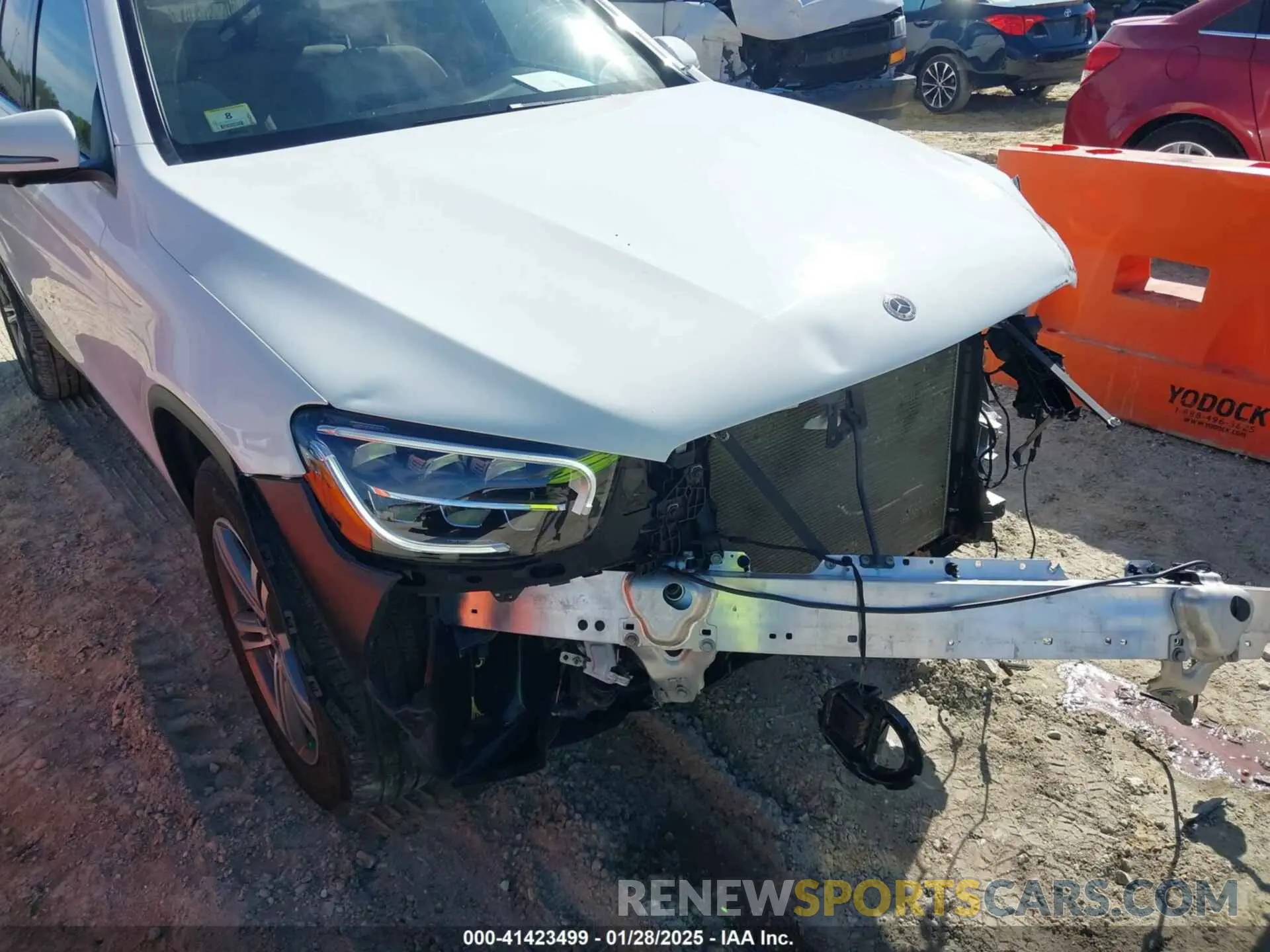 18 fotografías del automóvil dañado W1N0G8EB8LF763740 MERCEDES-BENZ GLC 300 2020