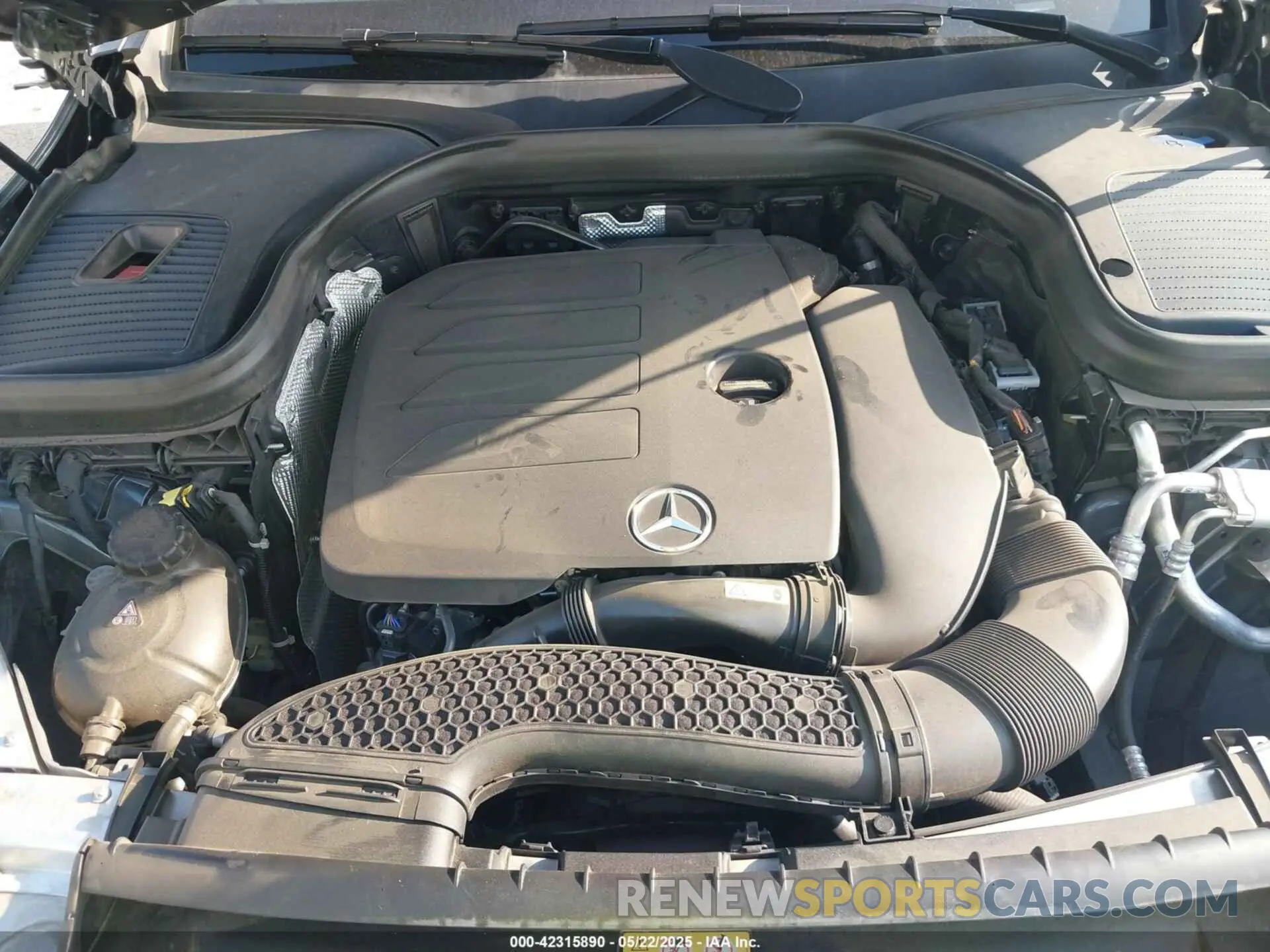 10 fotografías del automóvil dañado W1N0G8EB8LF845533 MERCEDES-BENZ GLC 300 2020