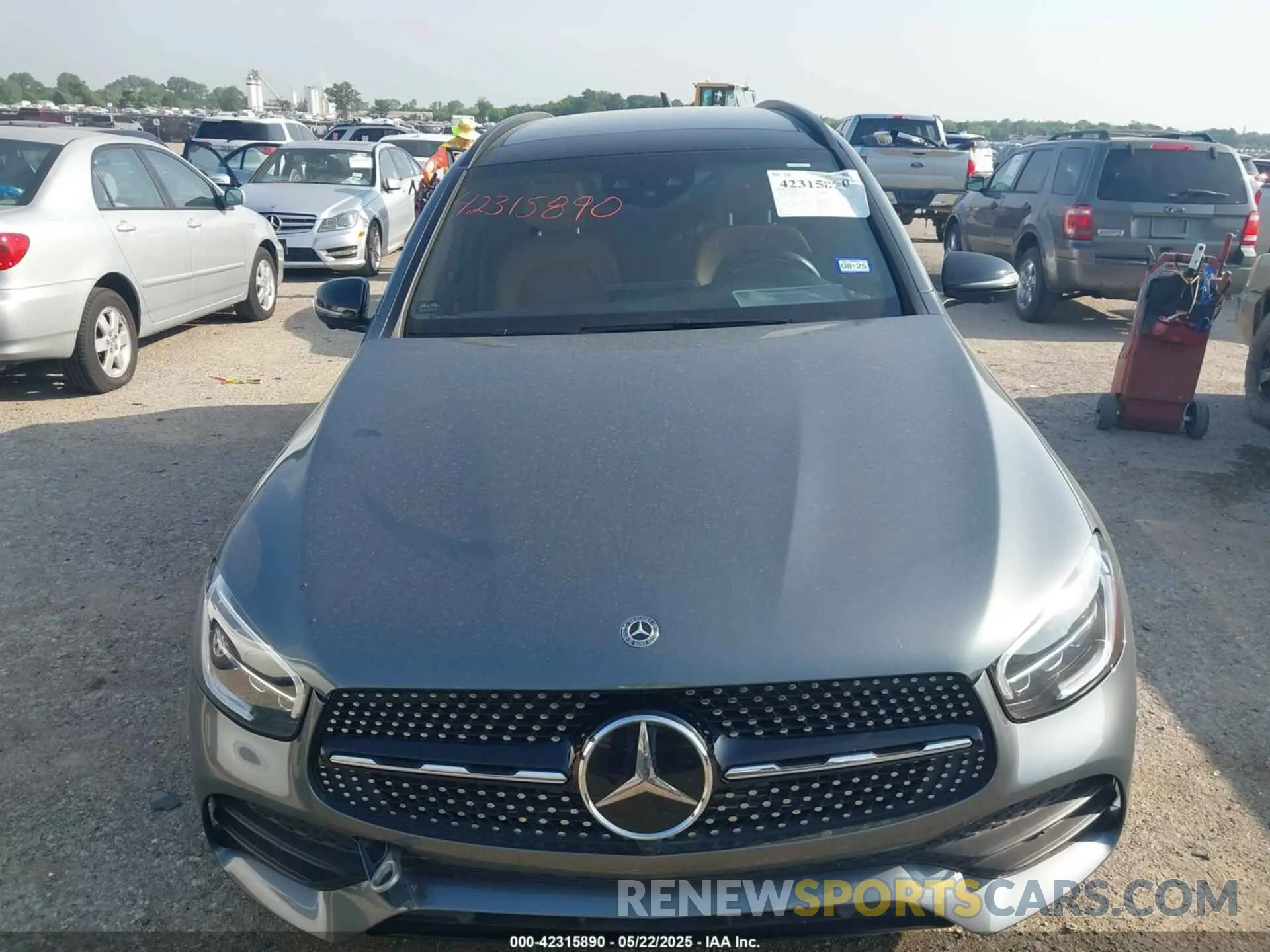 12 fotografías del automóvil dañado W1N0G8EB8LF845533 MERCEDES-BENZ GLC 300 2020