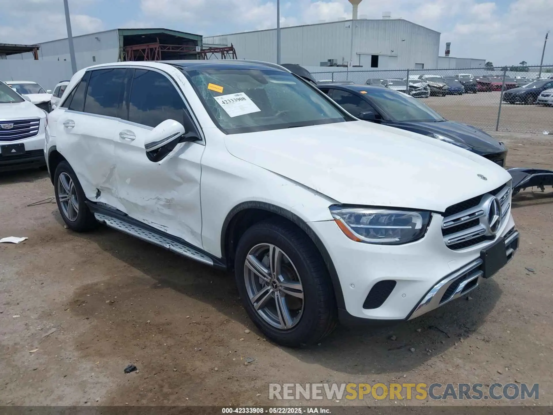 1 fotografías del automóvil dañado W1N0G8EB8LF856144 MERCEDES-BENZ GLC 300 2020