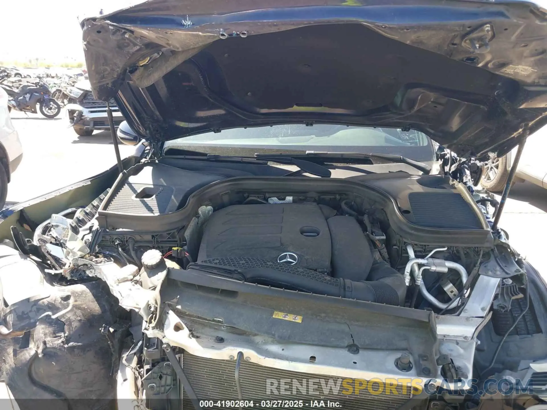 10 fotografías del automóvil dañado W1N0G8EB9LF847906 MERCEDES-BENZ GLC 300 2020