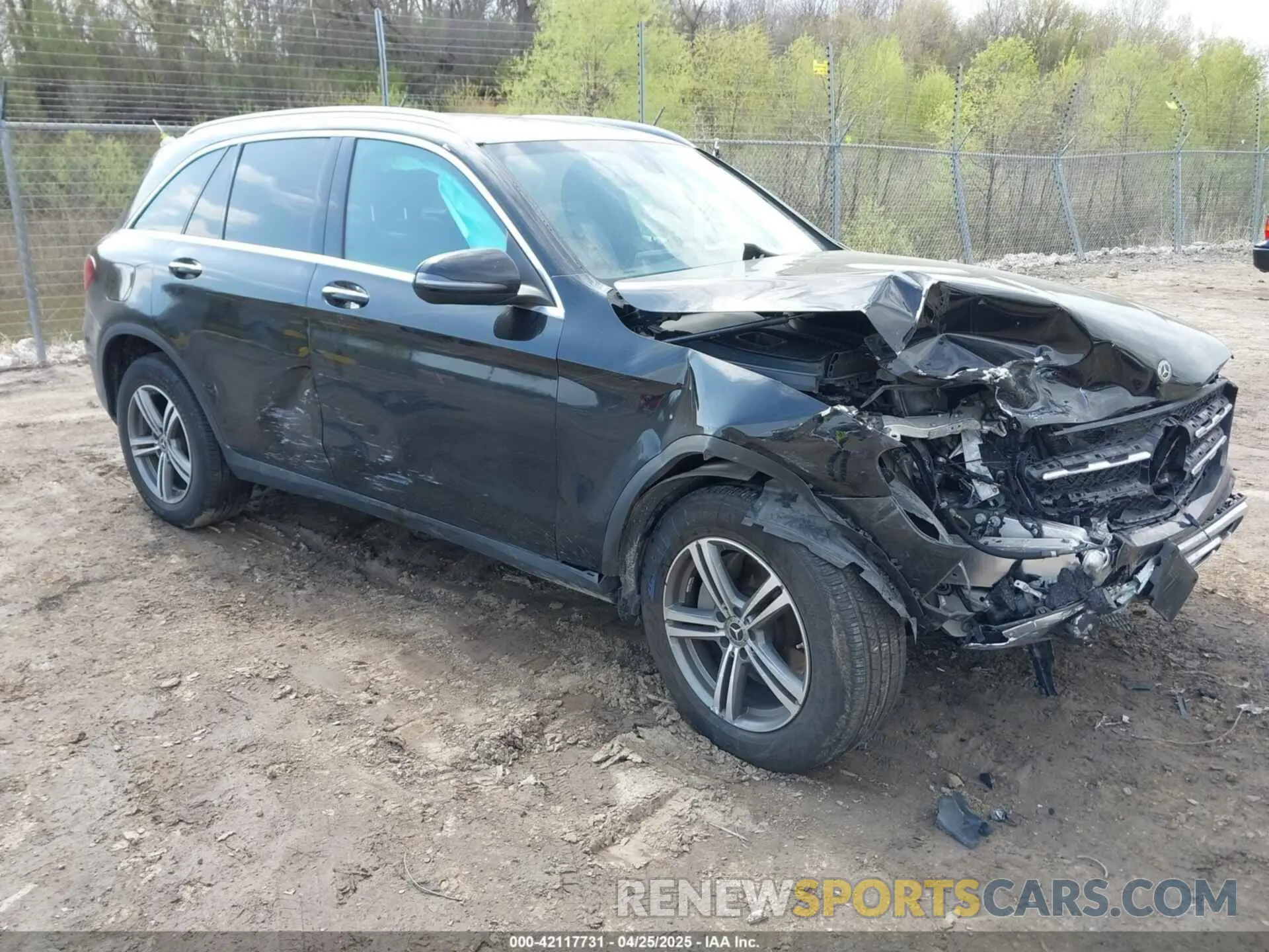 1 fotografías del automóvil dañado W1N0G8EBXLF853441 MERCEDES-BENZ GLC 300 2020