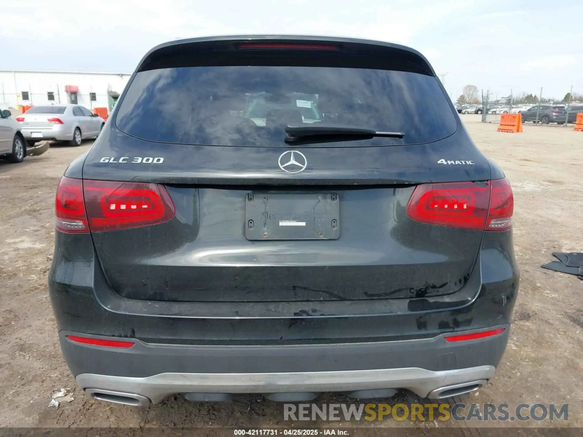 17 fotografías del automóvil dañado W1N0G8EBXLF853441 MERCEDES-BENZ GLC 300 2020