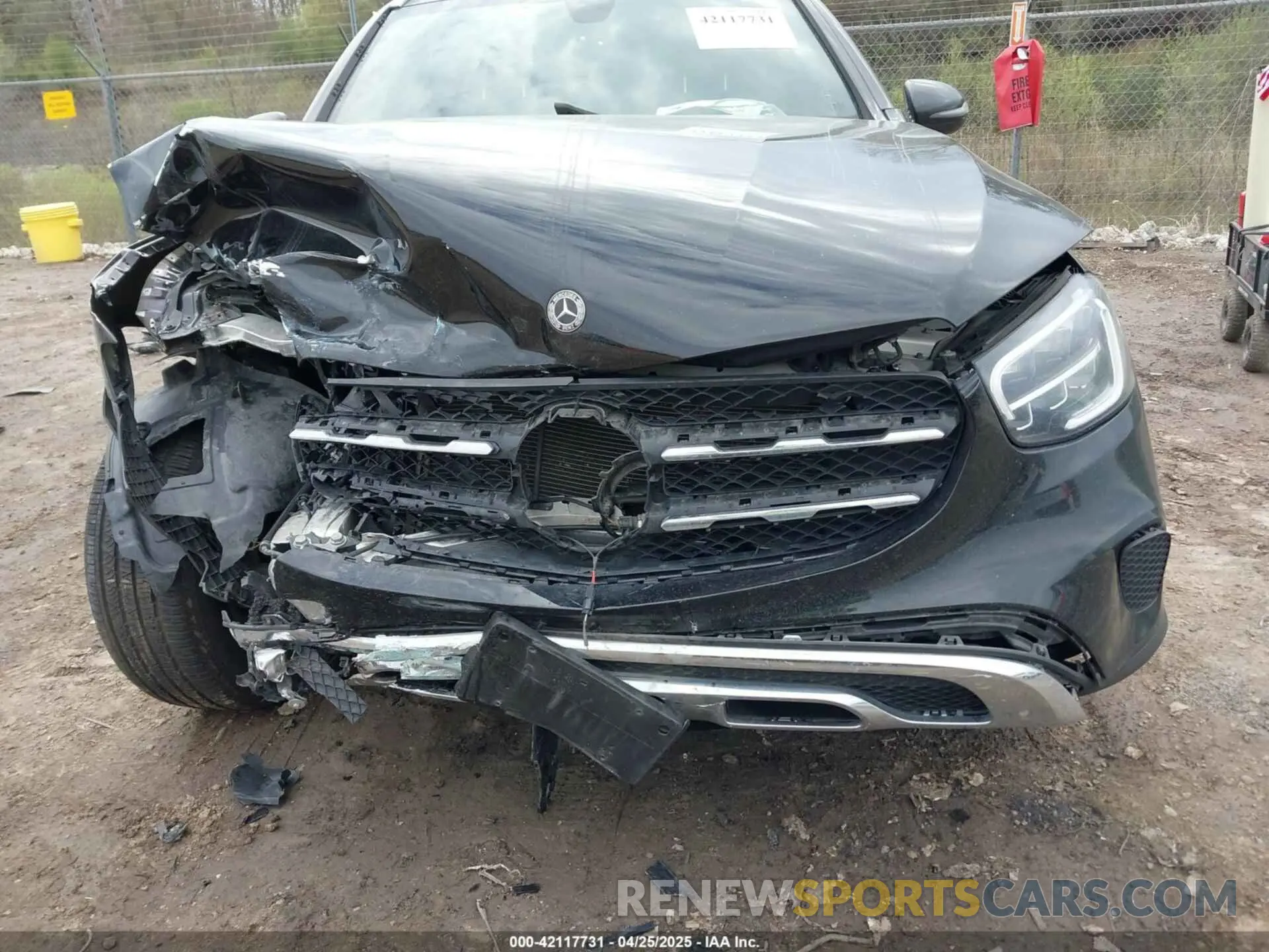 6 fotografías del automóvil dañado W1N0G8EBXLF853441 MERCEDES-BENZ GLC 300 2020
