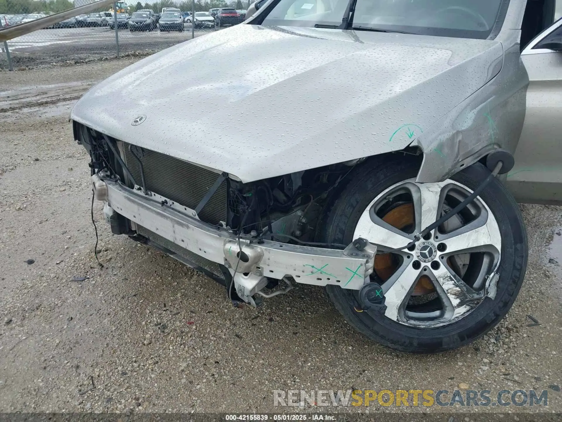 6 fotografías del automóvil dañado WDC0G8EB0LF687206 MERCEDES-BENZ GLC 300 2020