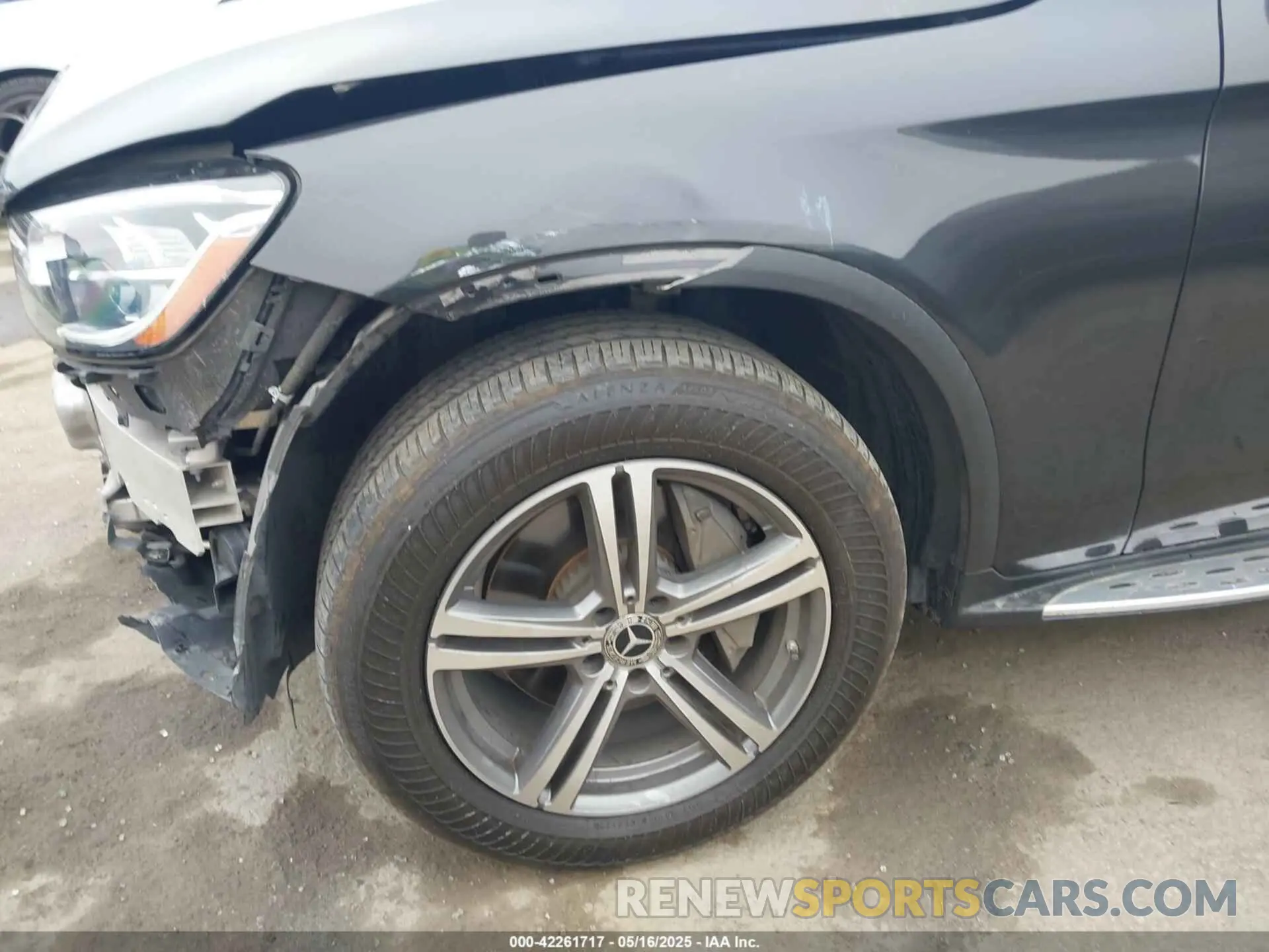 20 fotografías del automóvil dañado WDC0G8EB2LF722361 MERCEDES-BENZ GLC 300 2020