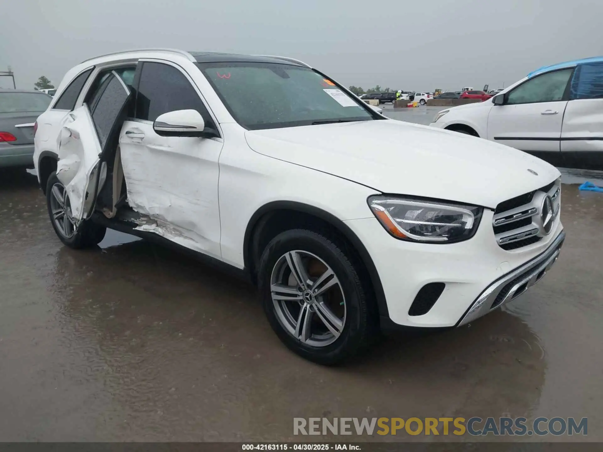 1 fotografías del automóvil dañado WDC0G8EB7LF701070 MERCEDES-BENZ GLC 300 2020