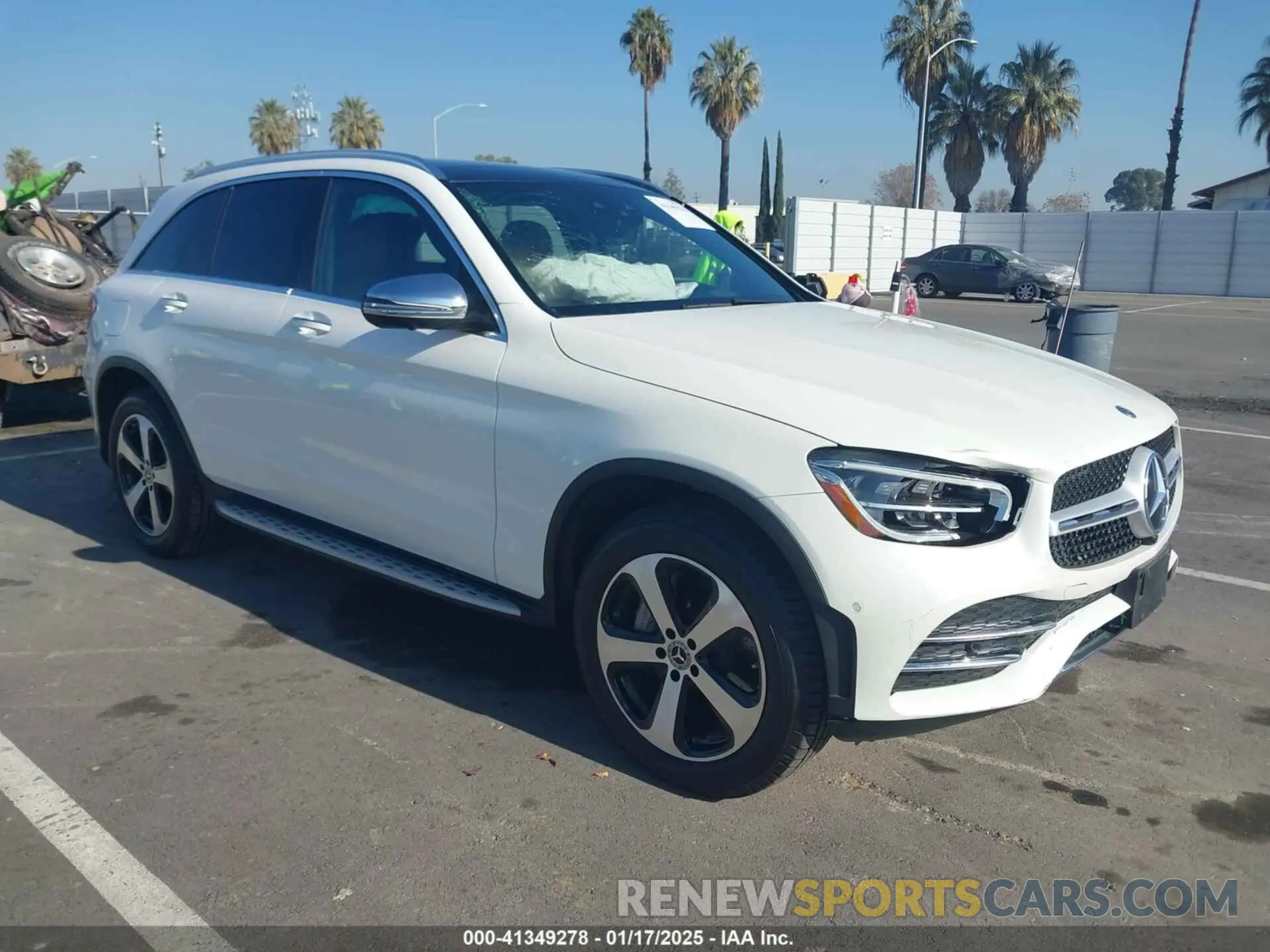 1 fotografías del automóvil dañado WDC0G8EB7LF706334 MERCEDES-BENZ GLC 300 2020