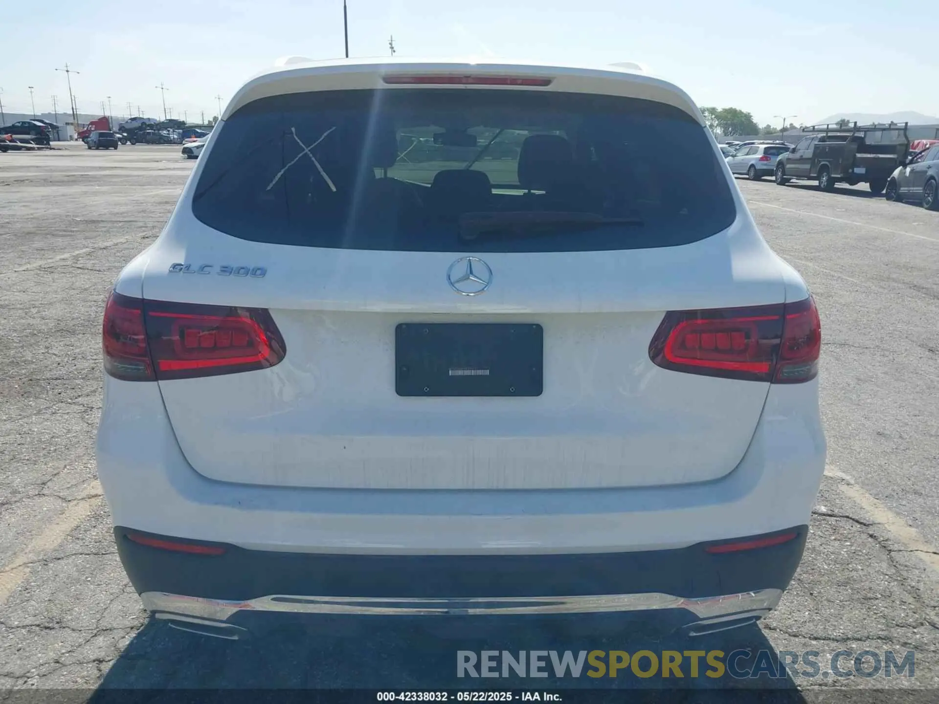 15 fotografías del automóvil dañado W1N0G8DB1MV289770 MERCEDES-BENZ GLC 300 2021