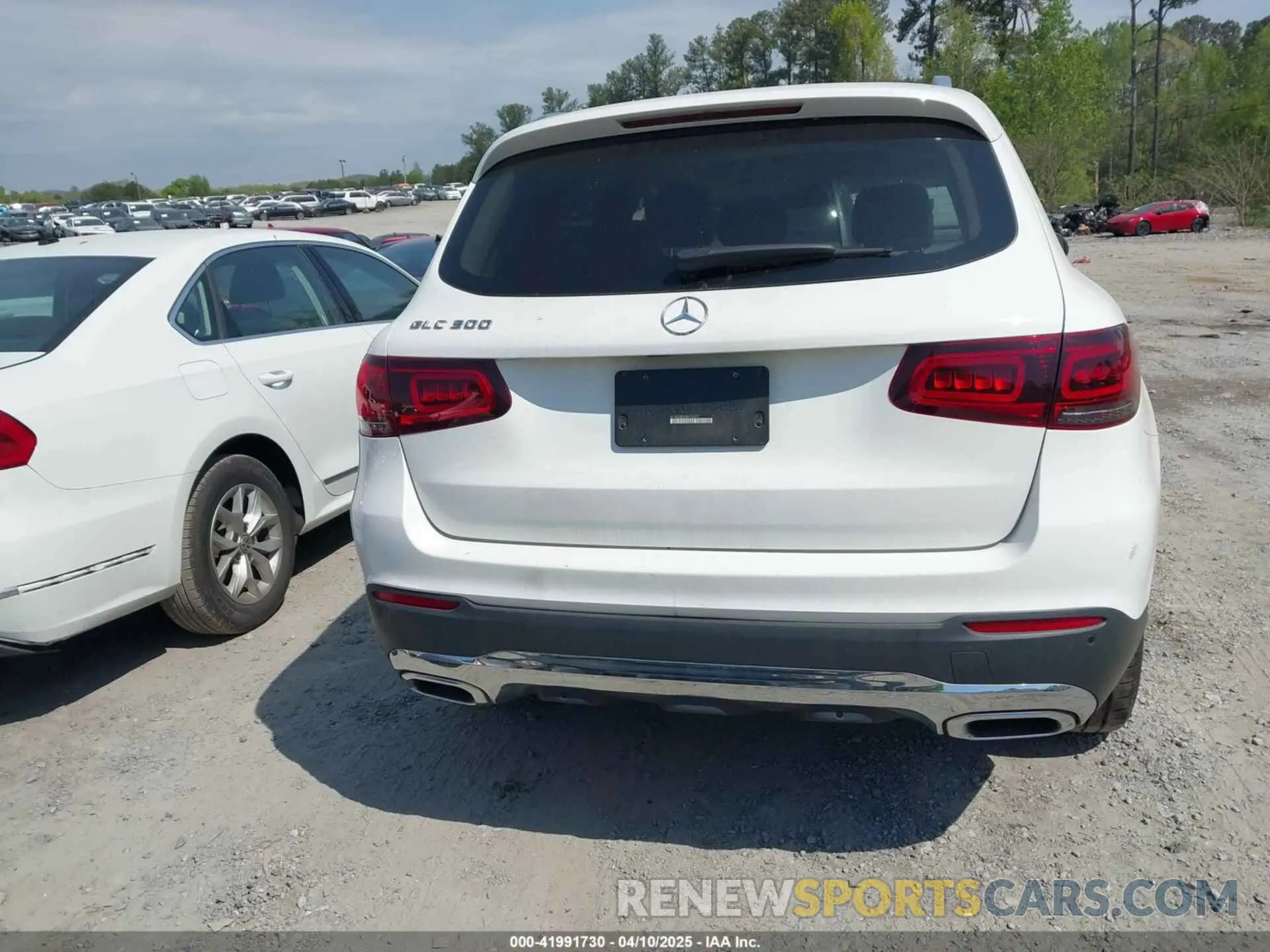 16 fotografías del automóvil dañado W1N0G8DB3MV263977 MERCEDES-BENZ GLC 300 2021