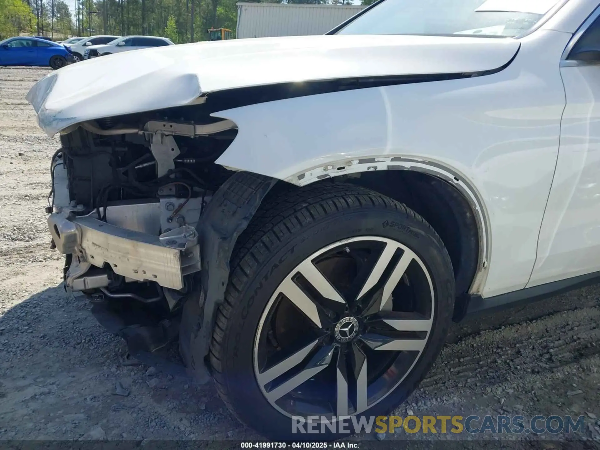 6 fotografías del automóvil dañado W1N0G8DB3MV263977 MERCEDES-BENZ GLC 300 2021