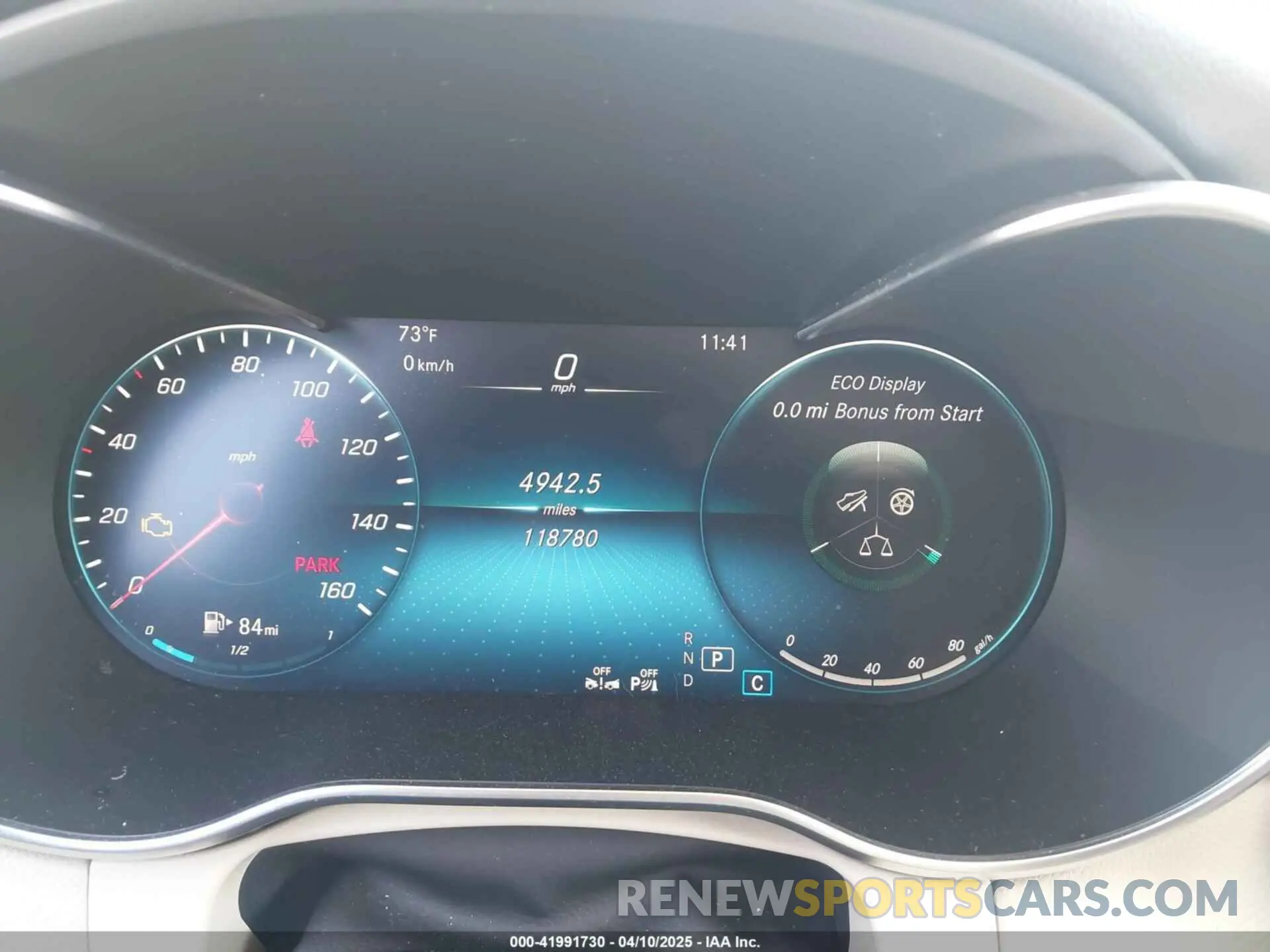 7 fotografías del automóvil dañado W1N0G8DB3MV263977 MERCEDES-BENZ GLC 300 2021
