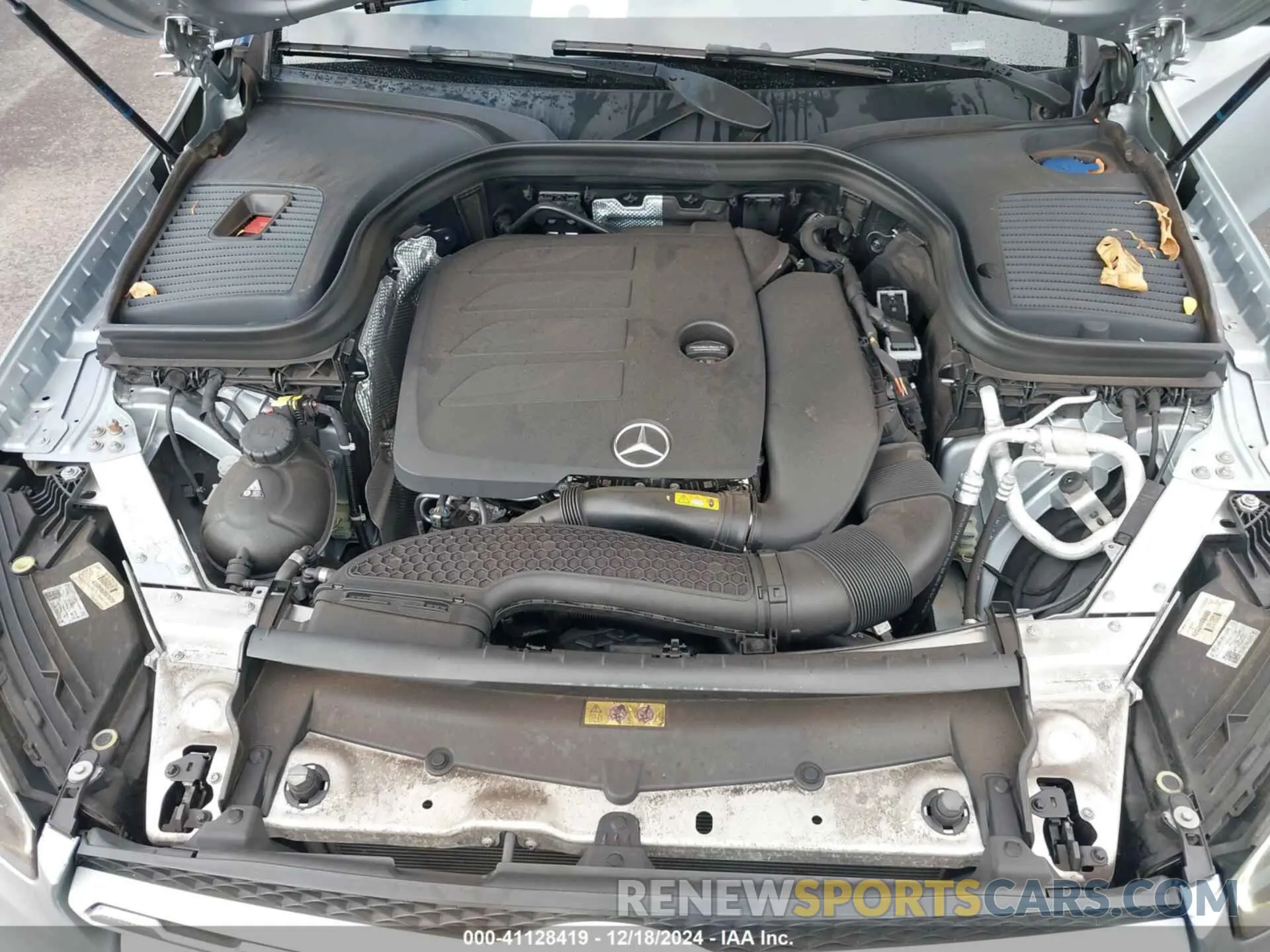 10 fotografías del automóvil dañado W1N0G8DB5MF928498 MERCEDES-BENZ GLC 300 2021