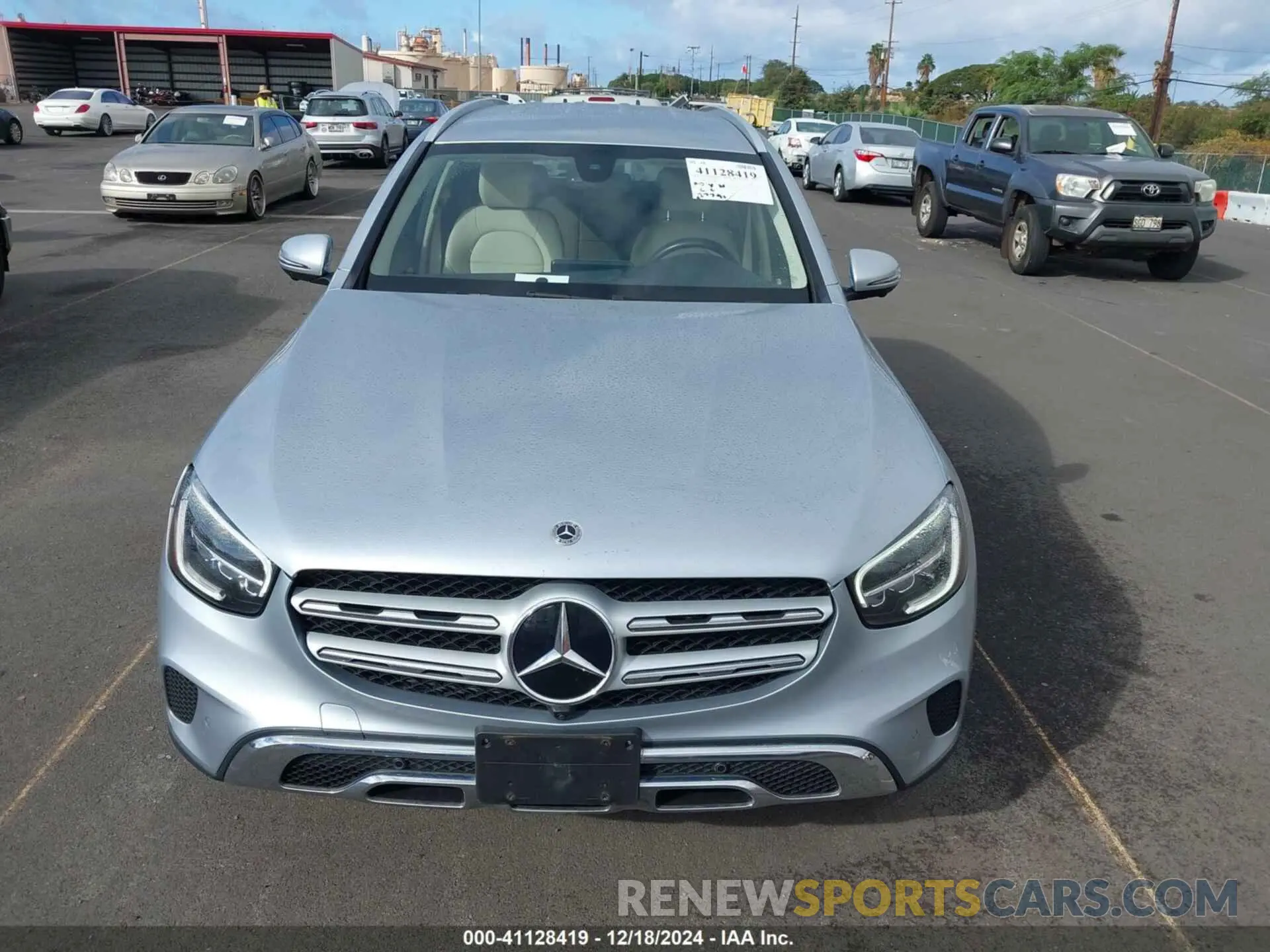 12 fotografías del automóvil dañado W1N0G8DB5MF928498 MERCEDES-BENZ GLC 300 2021