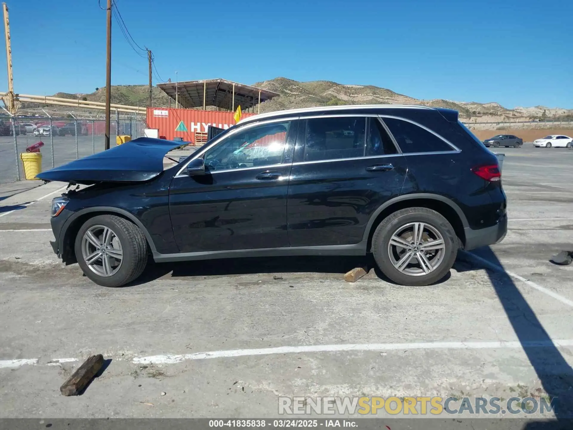 15 fotografías del automóvil dañado W1N0G8DB6MF868330 MERCEDES-BENZ GLC 300 2021
