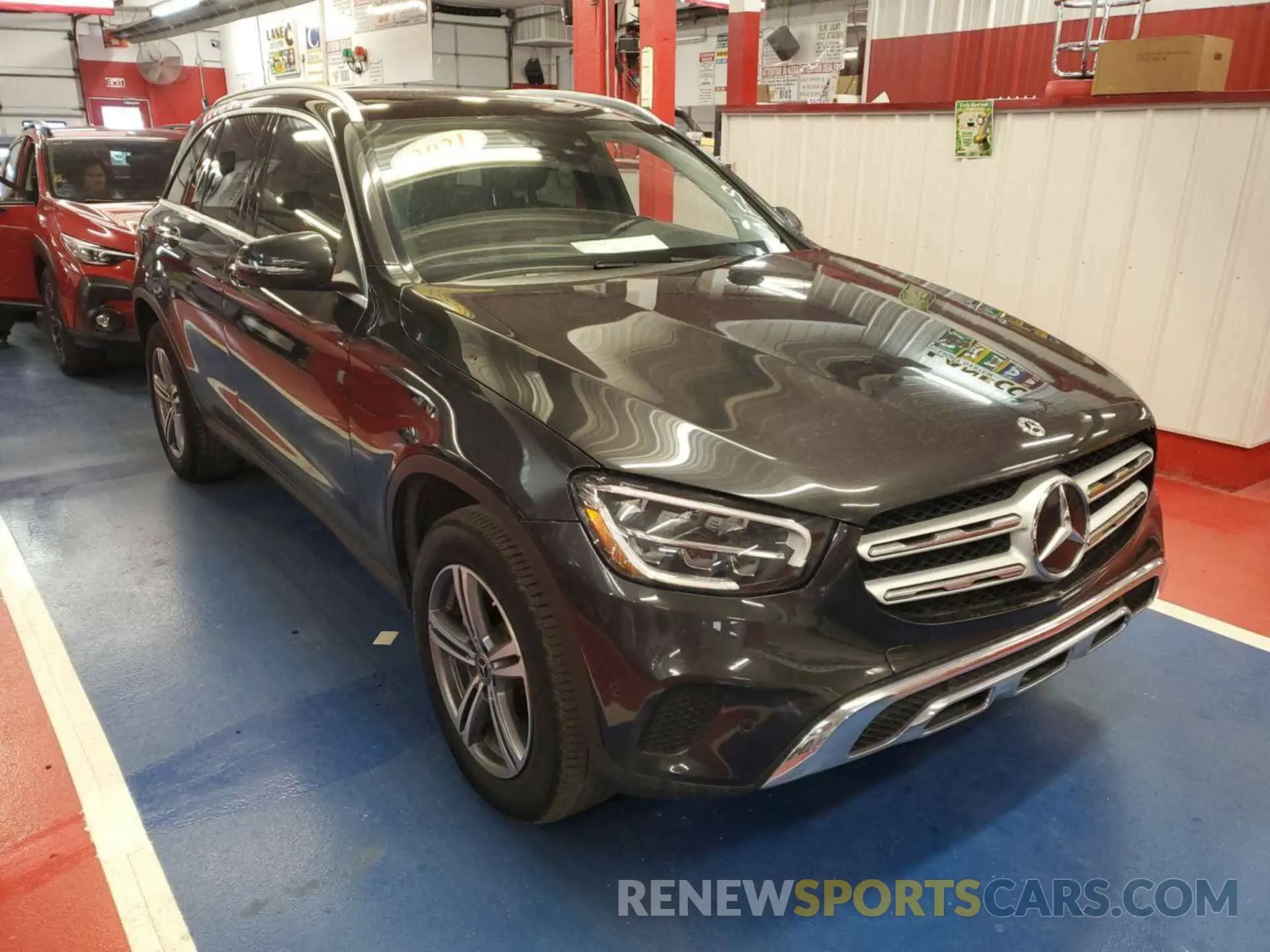 7 fotografías del automóvil dañado W1N0G8DB7MF868613 MERCEDES-BENZ GLC 300 2021