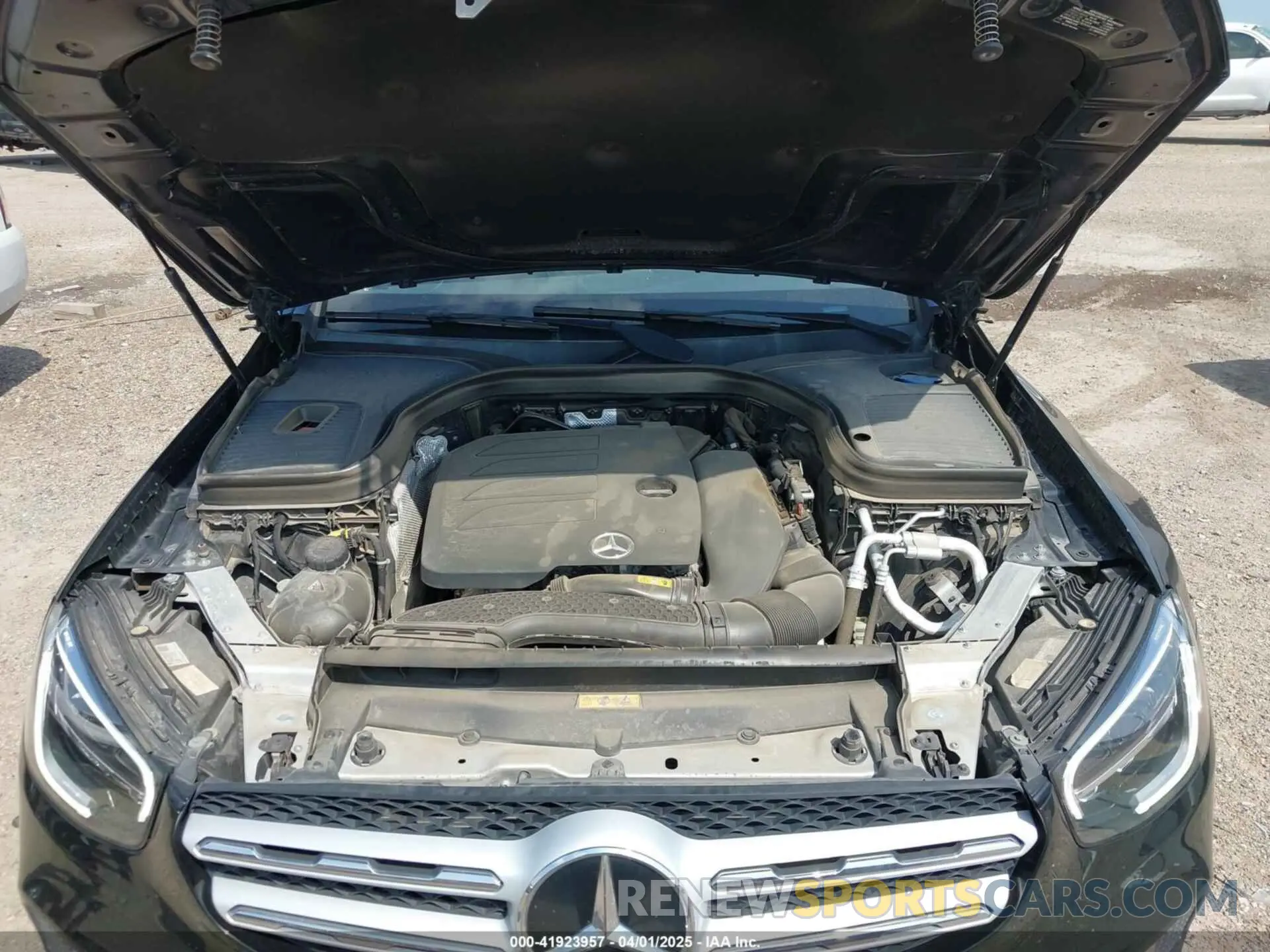 10 fotografías del automóvil dañado W1N0G8DB7MF978724 MERCEDES-BENZ GLC 300 2021