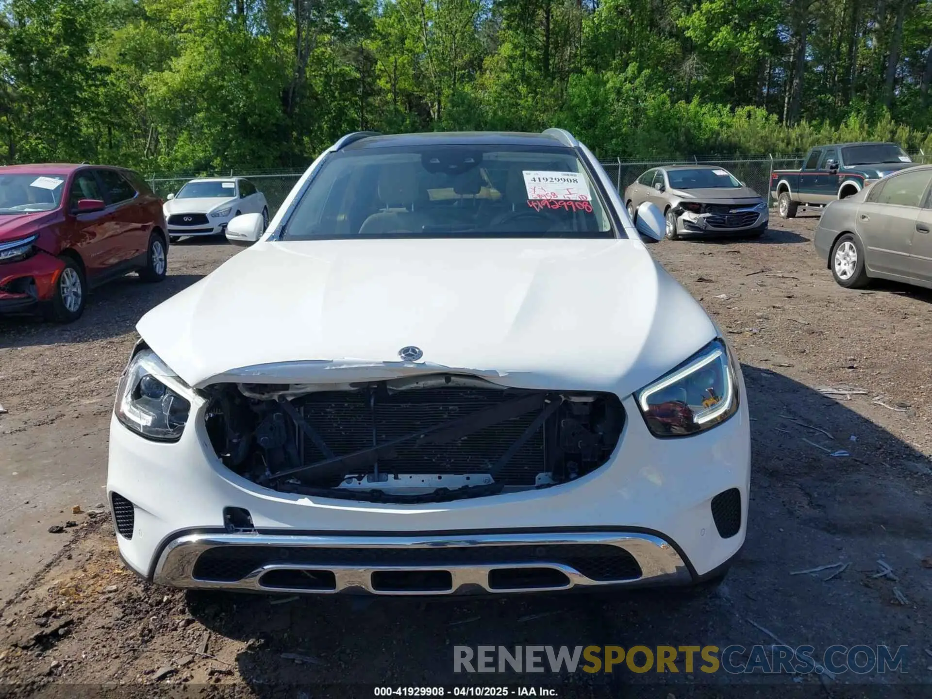 12 fotografías del automóvil dañado W1N0G8DB9MF868502 MERCEDES-BENZ GLC 300 2021