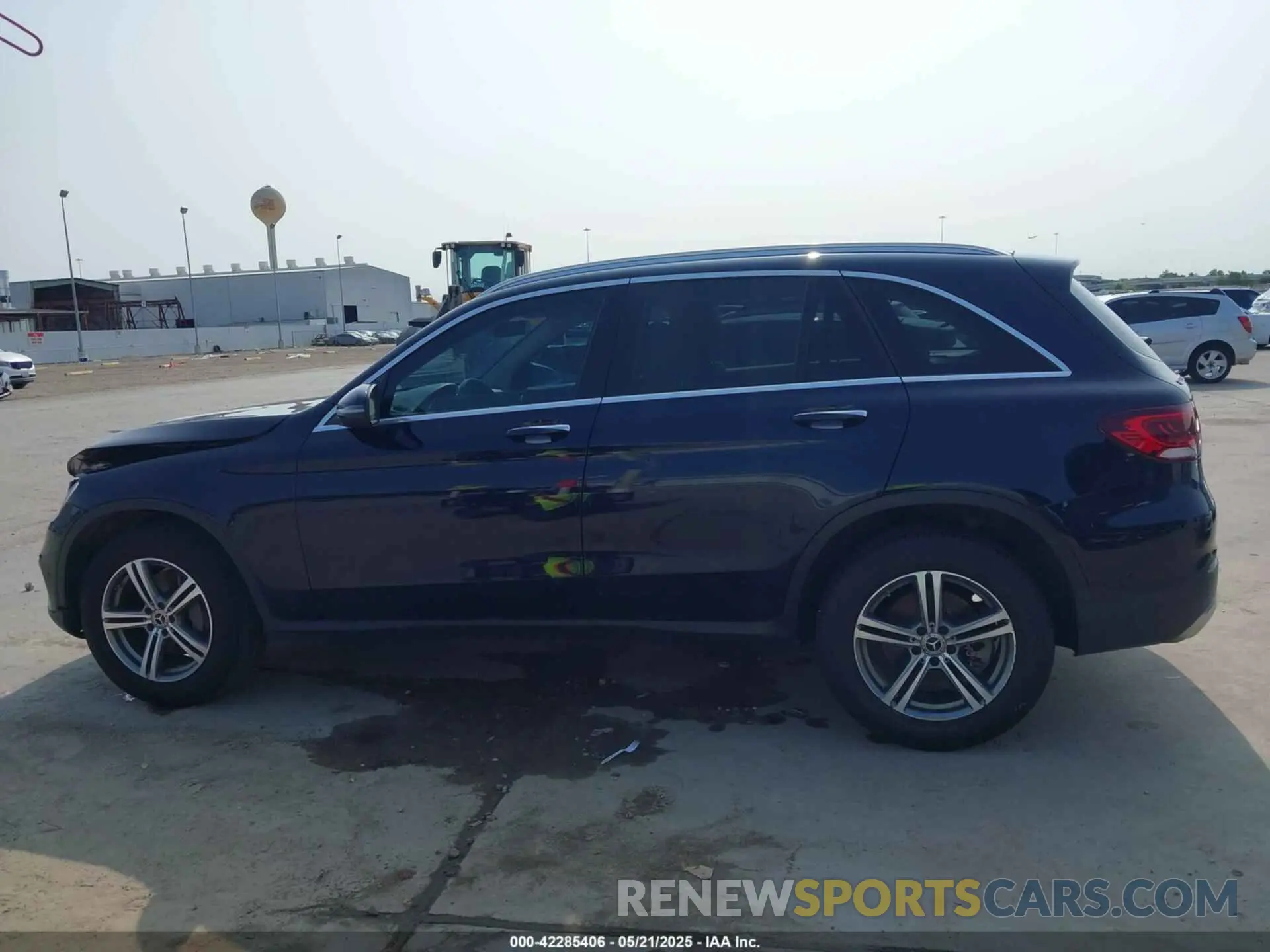 14 fotografías del automóvil dañado W1N0G8DB9MF880469 MERCEDES-BENZ GLC 300 2021