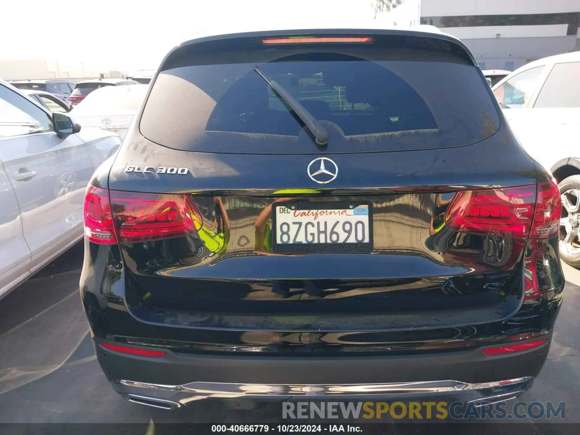 17 fotografías del automóvil dañado W1N0G8DBXMV321258 MERCEDES-BENZ GLC 300 2021