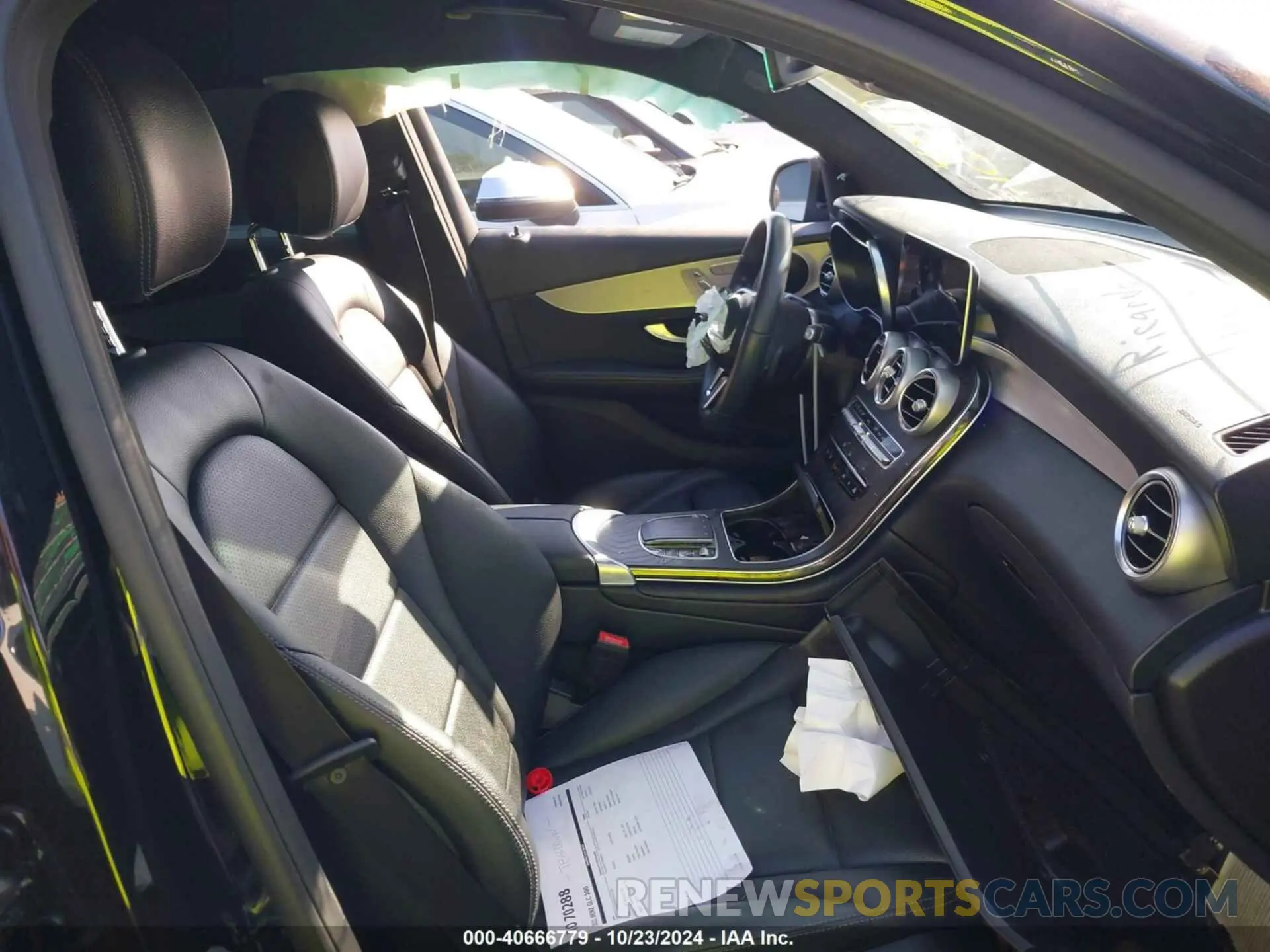 5 fotografías del automóvil dañado W1N0G8DBXMV321258 MERCEDES-BENZ GLC 300 2021