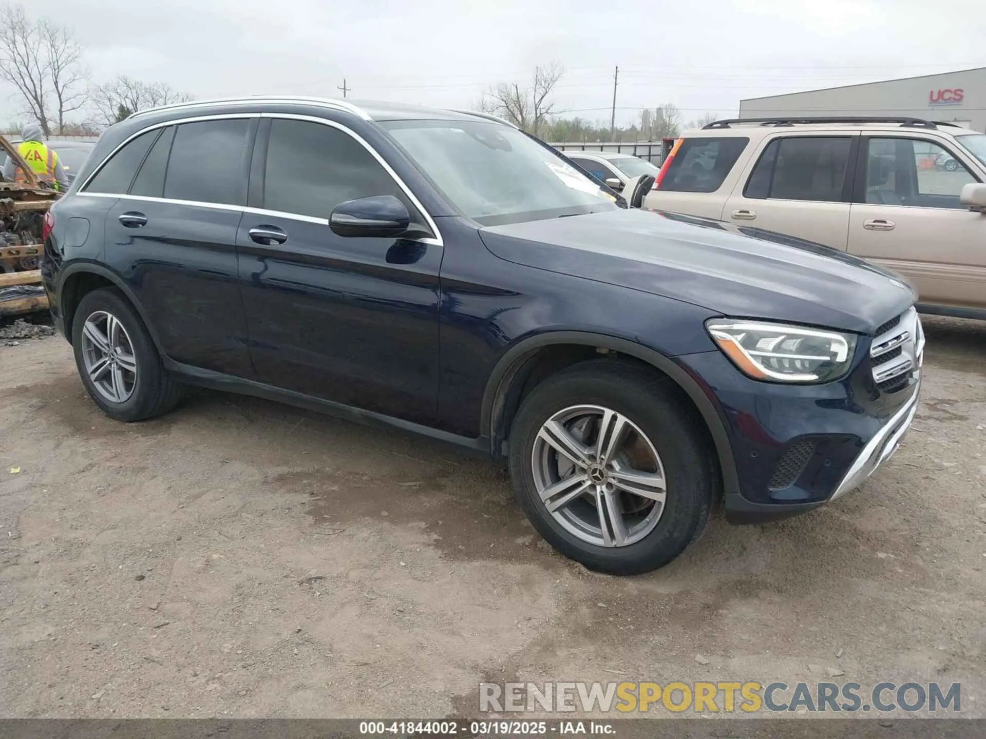 1 fotografías del automóvil dañado W1N0G8EB0MF904446 MERCEDES-BENZ GLC 300 2021