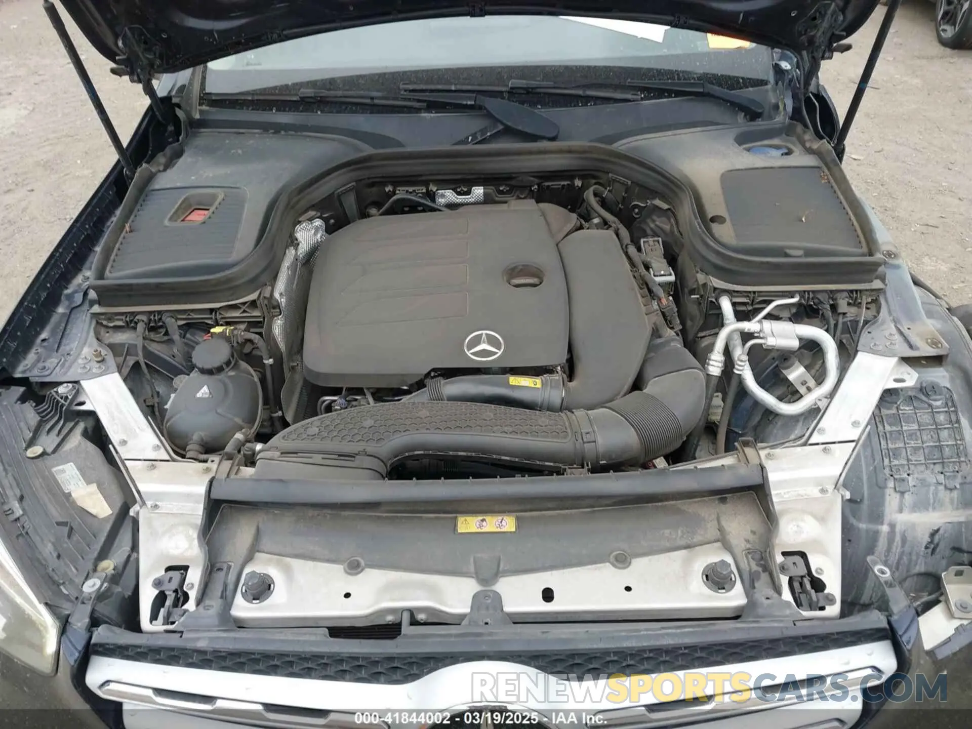 10 fotografías del automóvil dañado W1N0G8EB0MF904446 MERCEDES-BENZ GLC 300 2021