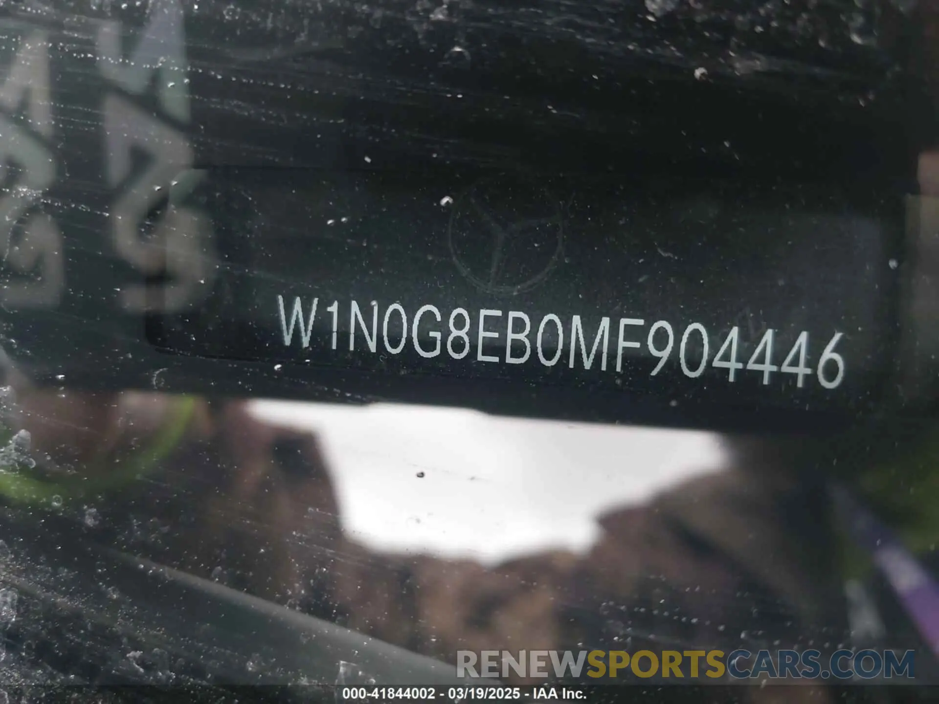 9 fotografías del automóvil dañado W1N0G8EB0MF904446 MERCEDES-BENZ GLC 300 2021