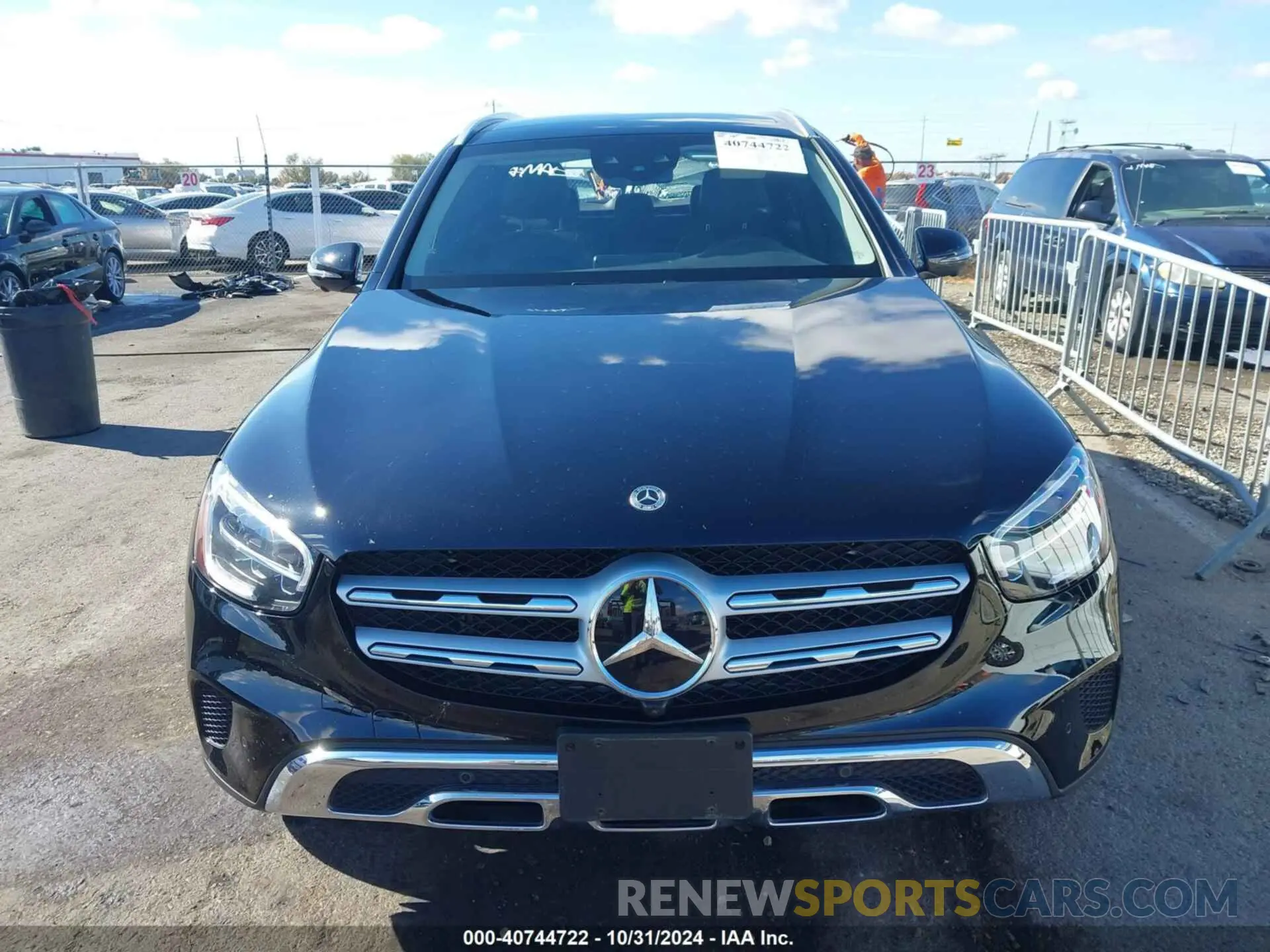 12 fotografías del automóvil dañado W1N0G8EB2MF881090 MERCEDES-BENZ GLC 300 2021