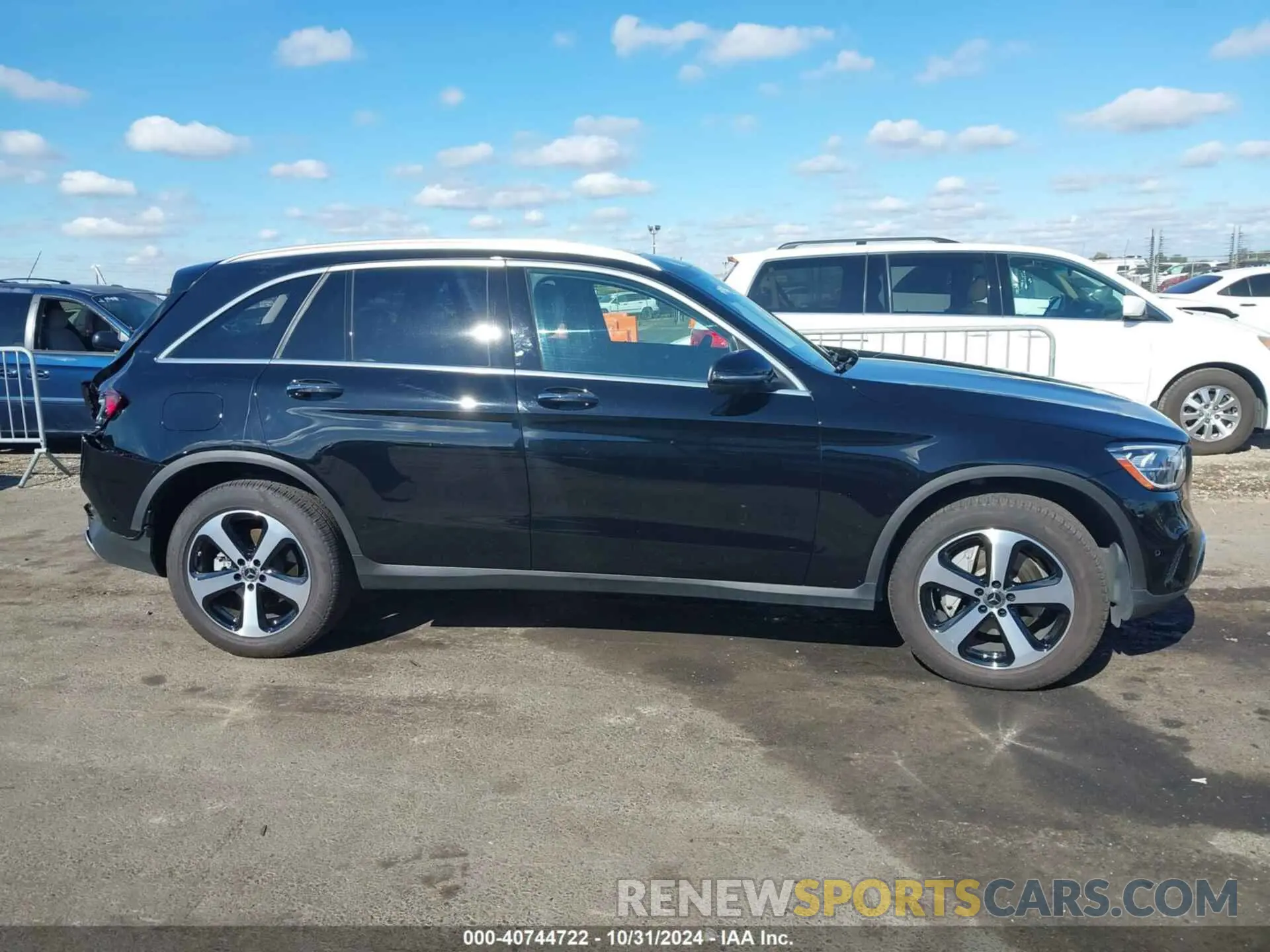 13 fotografías del automóvil dañado W1N0G8EB2MF881090 MERCEDES-BENZ GLC 300 2021