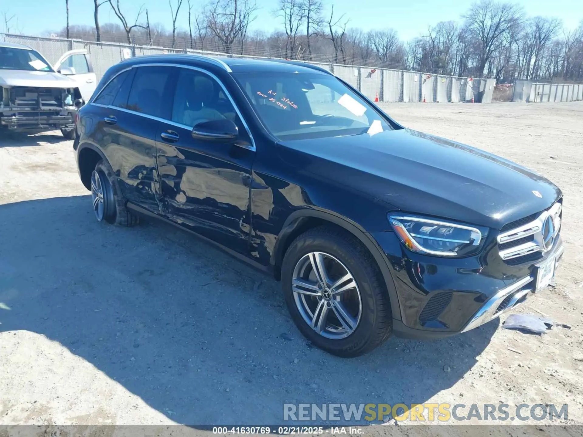 1 fotografías del automóvil dañado W1N0G8EB4MV296825 MERCEDES-BENZ GLC 300 2021