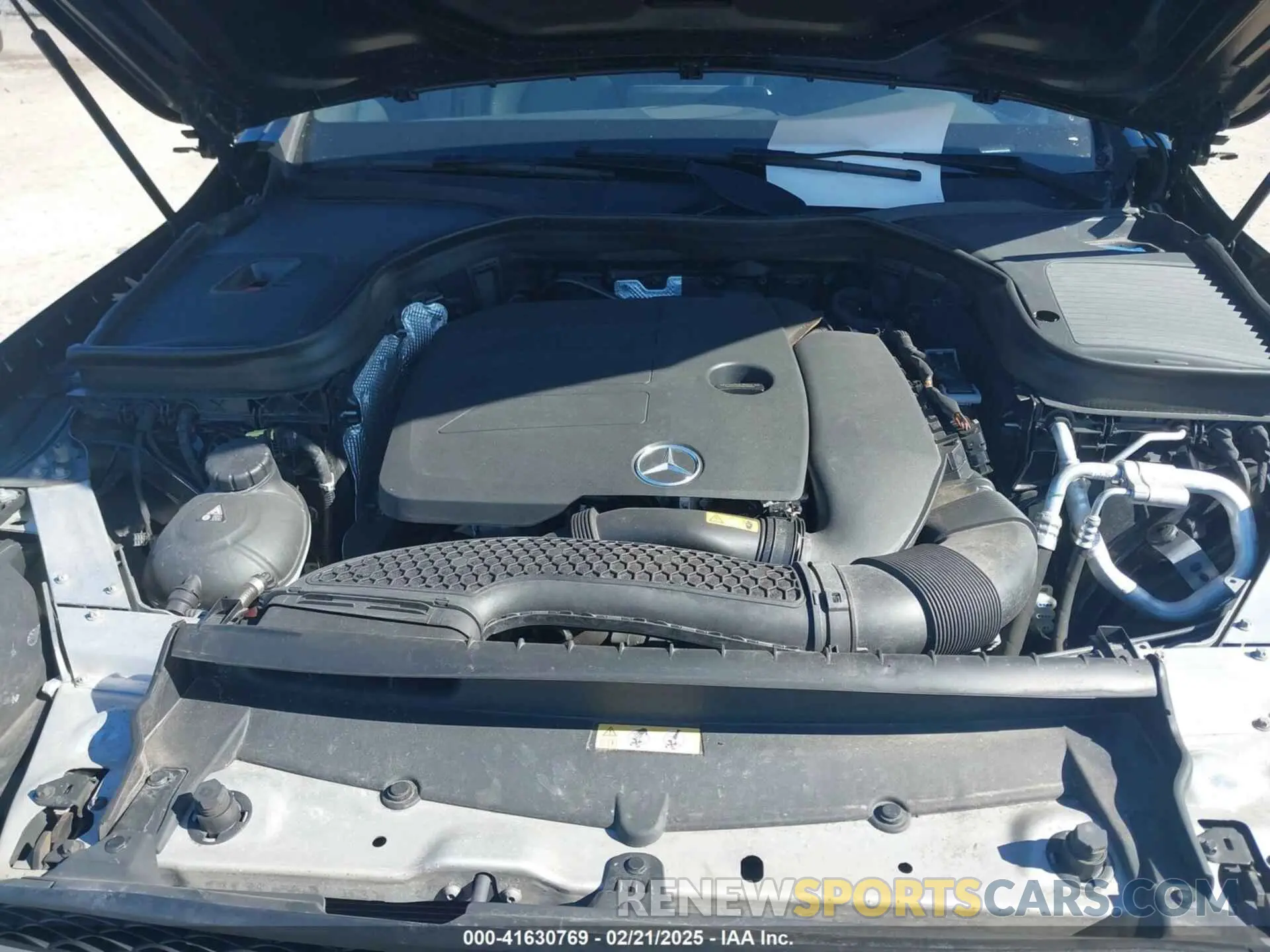10 fotografías del automóvil dañado W1N0G8EB4MV296825 MERCEDES-BENZ GLC 300 2021