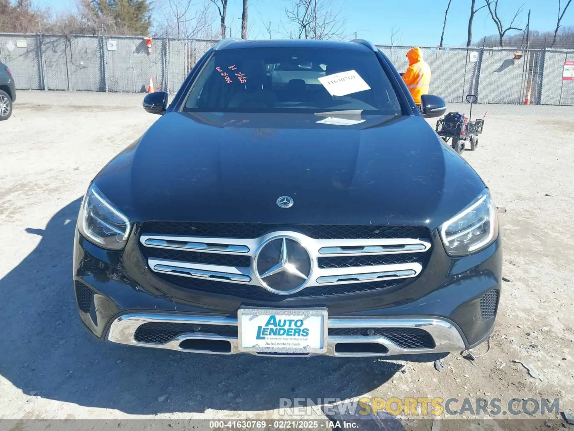 12 fotografías del automóvil dañado W1N0G8EB4MV296825 MERCEDES-BENZ GLC 300 2021
