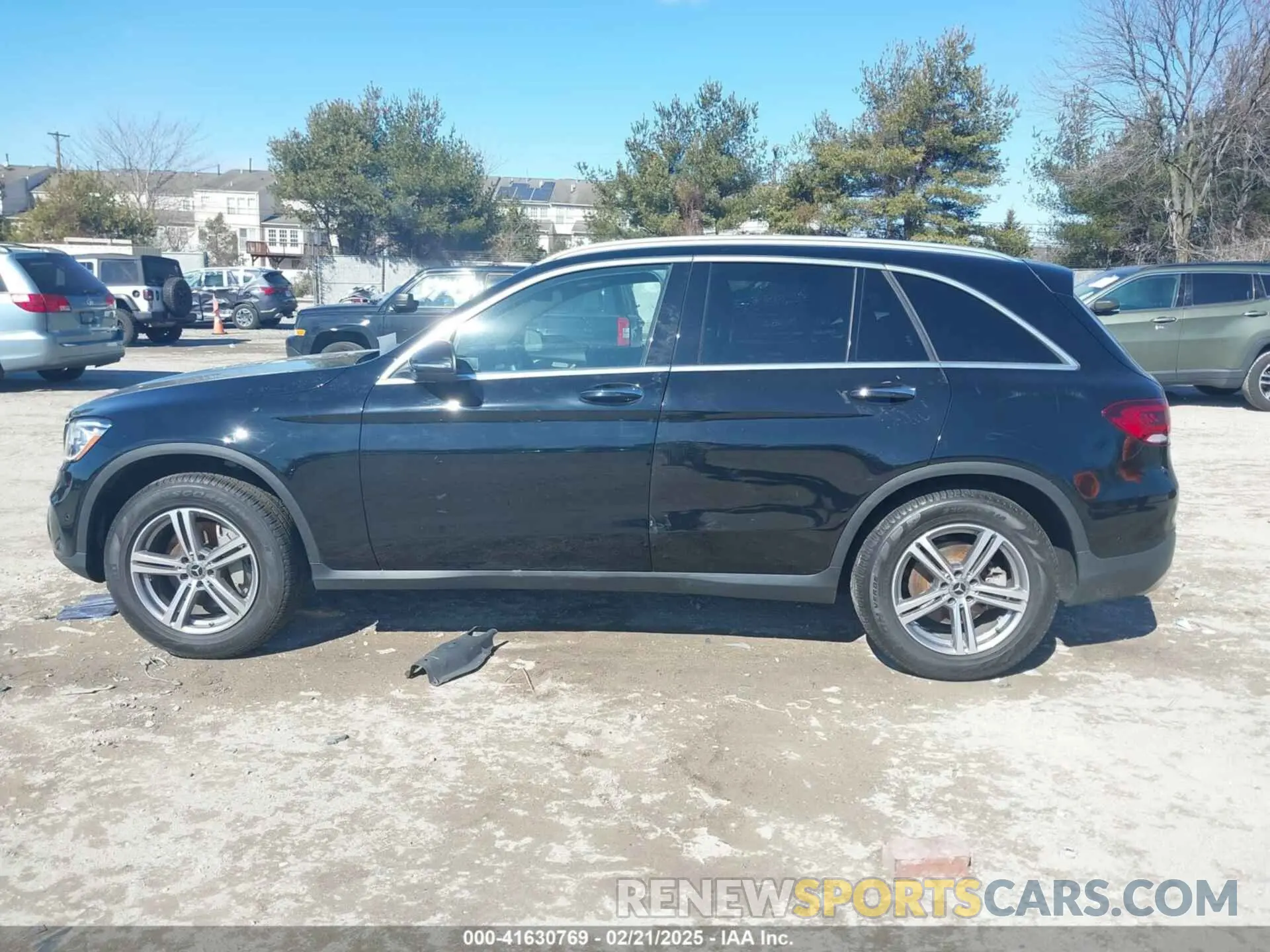 14 fotografías del automóvil dañado W1N0G8EB4MV296825 MERCEDES-BENZ GLC 300 2021