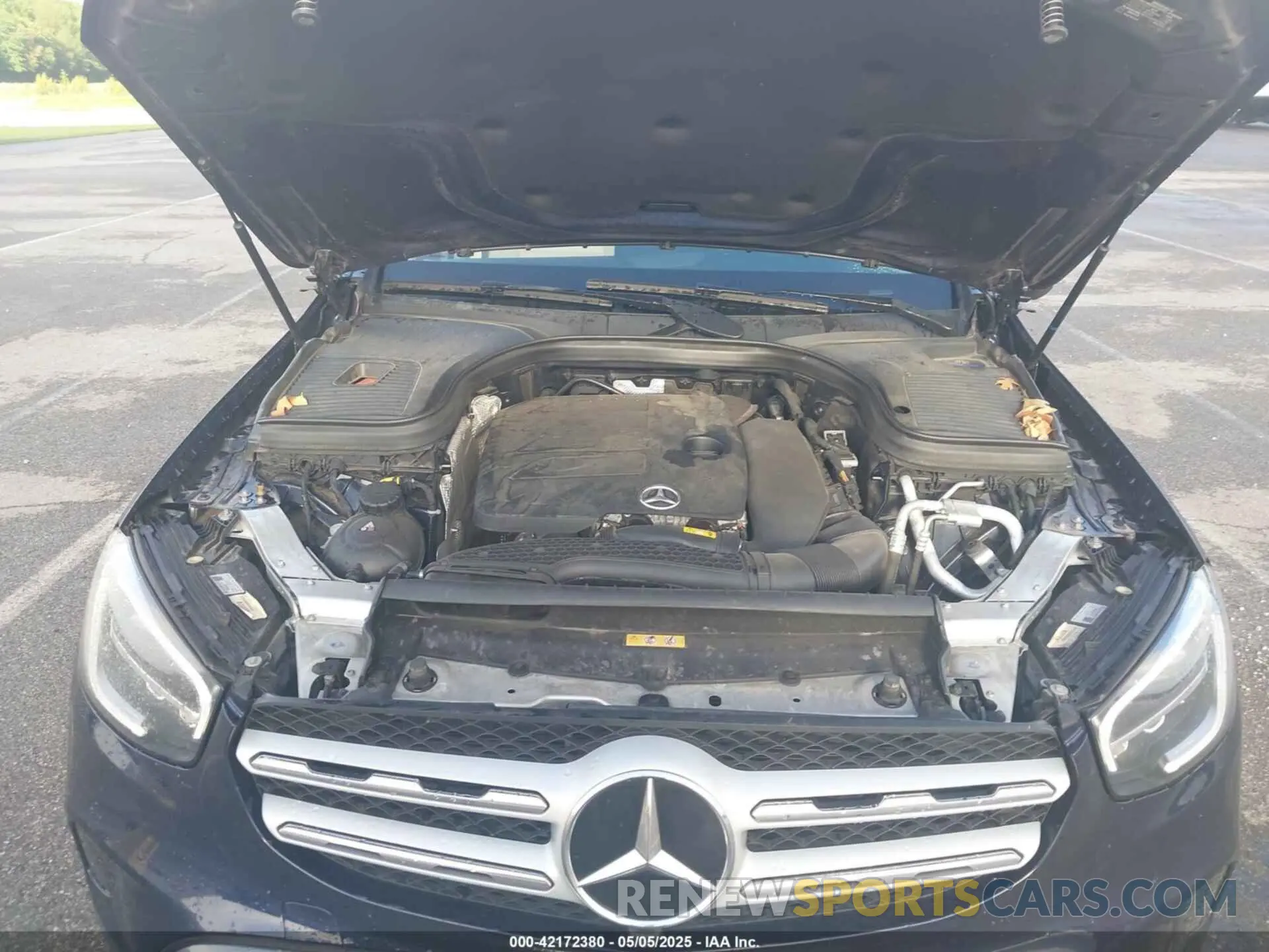 10 fotografías del automóvil dañado W1N0G8EB5MF924983 MERCEDES-BENZ GLC 300 2021