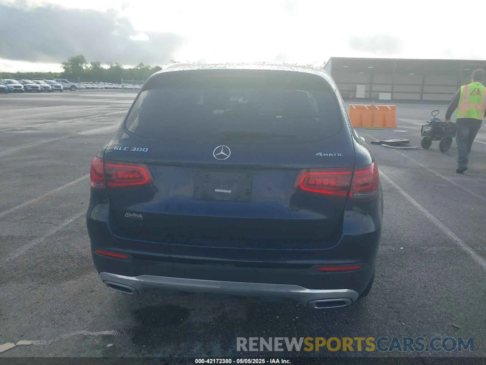 16 fotografías del automóvil dañado W1N0G8EB5MF924983 MERCEDES-BENZ GLC 300 2021