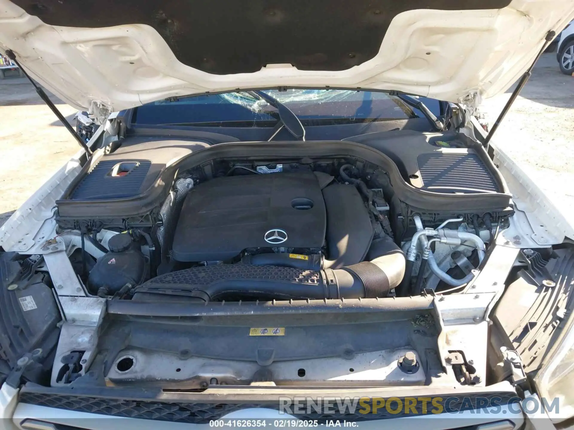 10 fotografías del automóvil dañado W1N0G8EB8MV308670 MERCEDES-BENZ GLC 300 2021