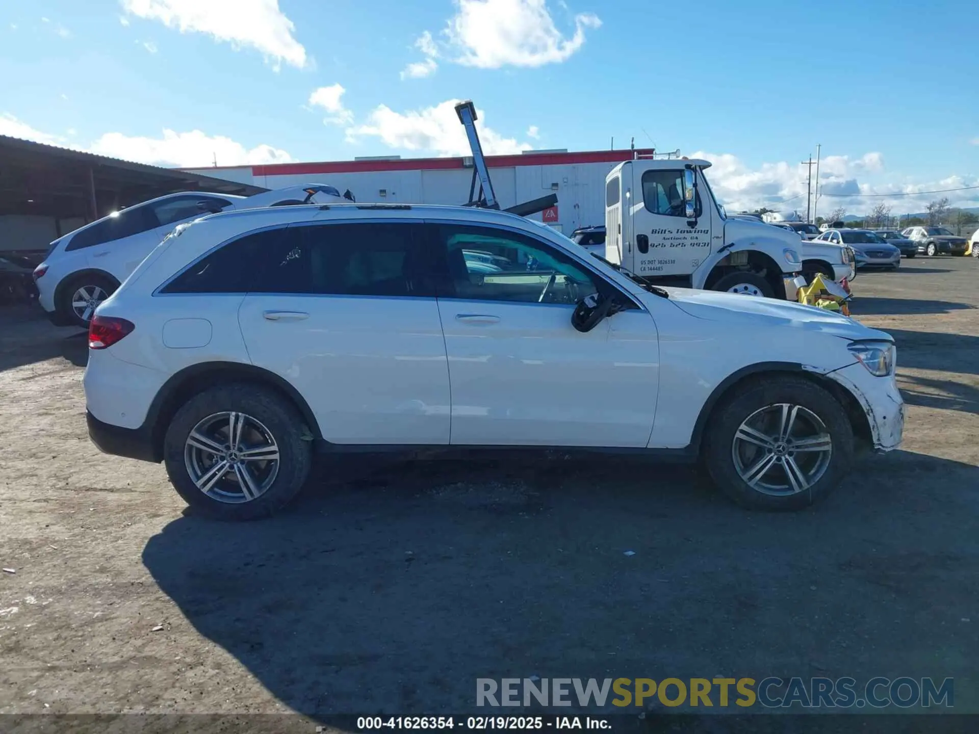 14 fotografías del automóvil dañado W1N0G8EB8MV308670 MERCEDES-BENZ GLC 300 2021