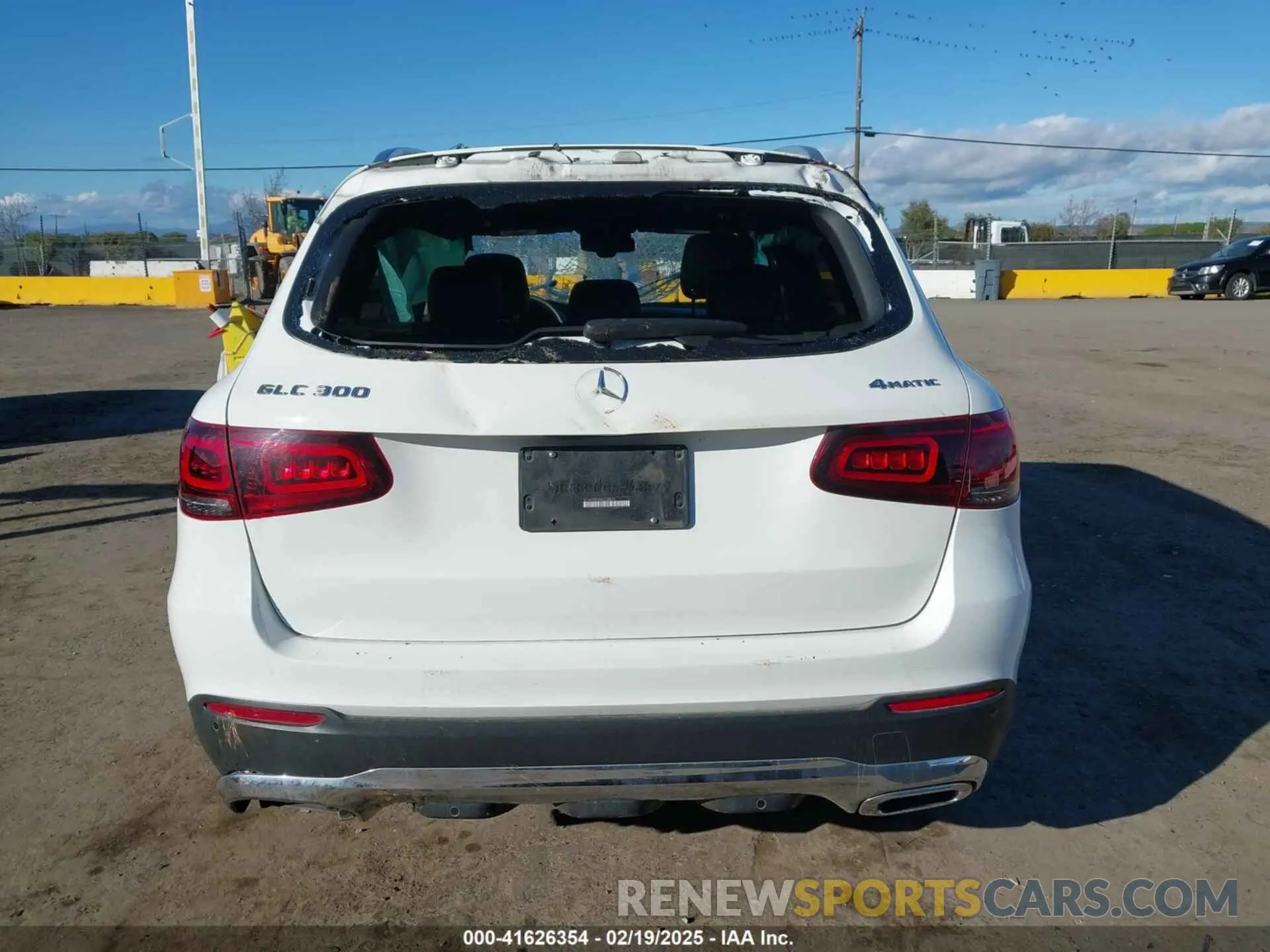 17 fotografías del automóvil dañado W1N0G8EB8MV308670 MERCEDES-BENZ GLC 300 2021
