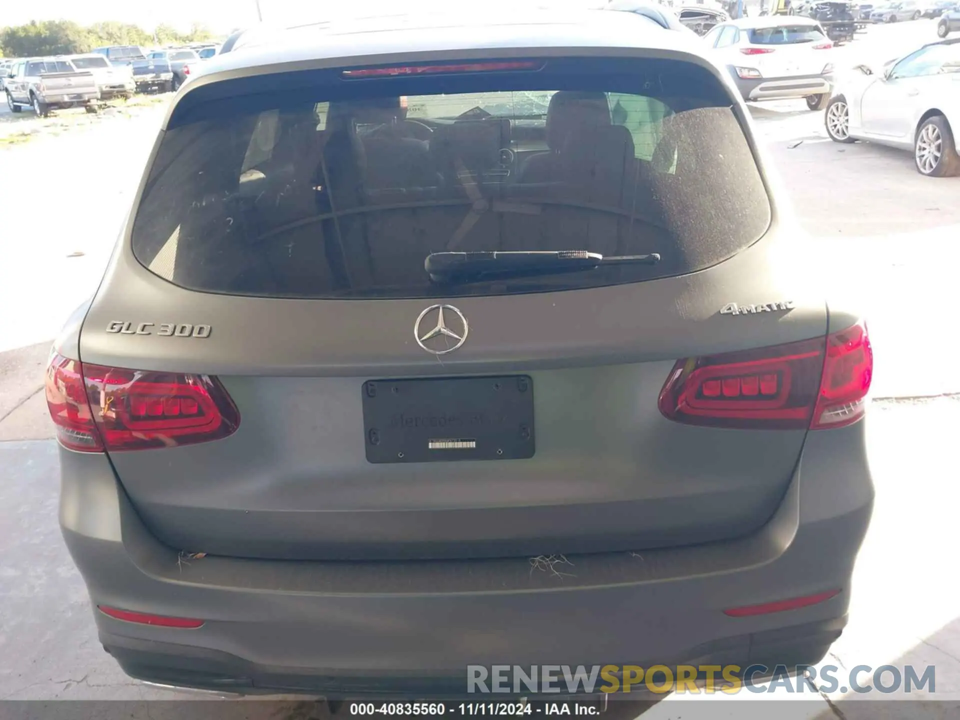 16 fotografías del automóvil dañado W1N0G8EB9MF872015 MERCEDES-BENZ GLC 300 2021