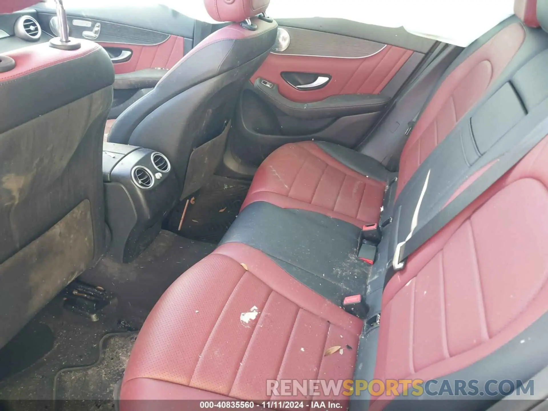 8 fotografías del automóvil dañado W1N0G8EB9MF872015 MERCEDES-BENZ GLC 300 2021
