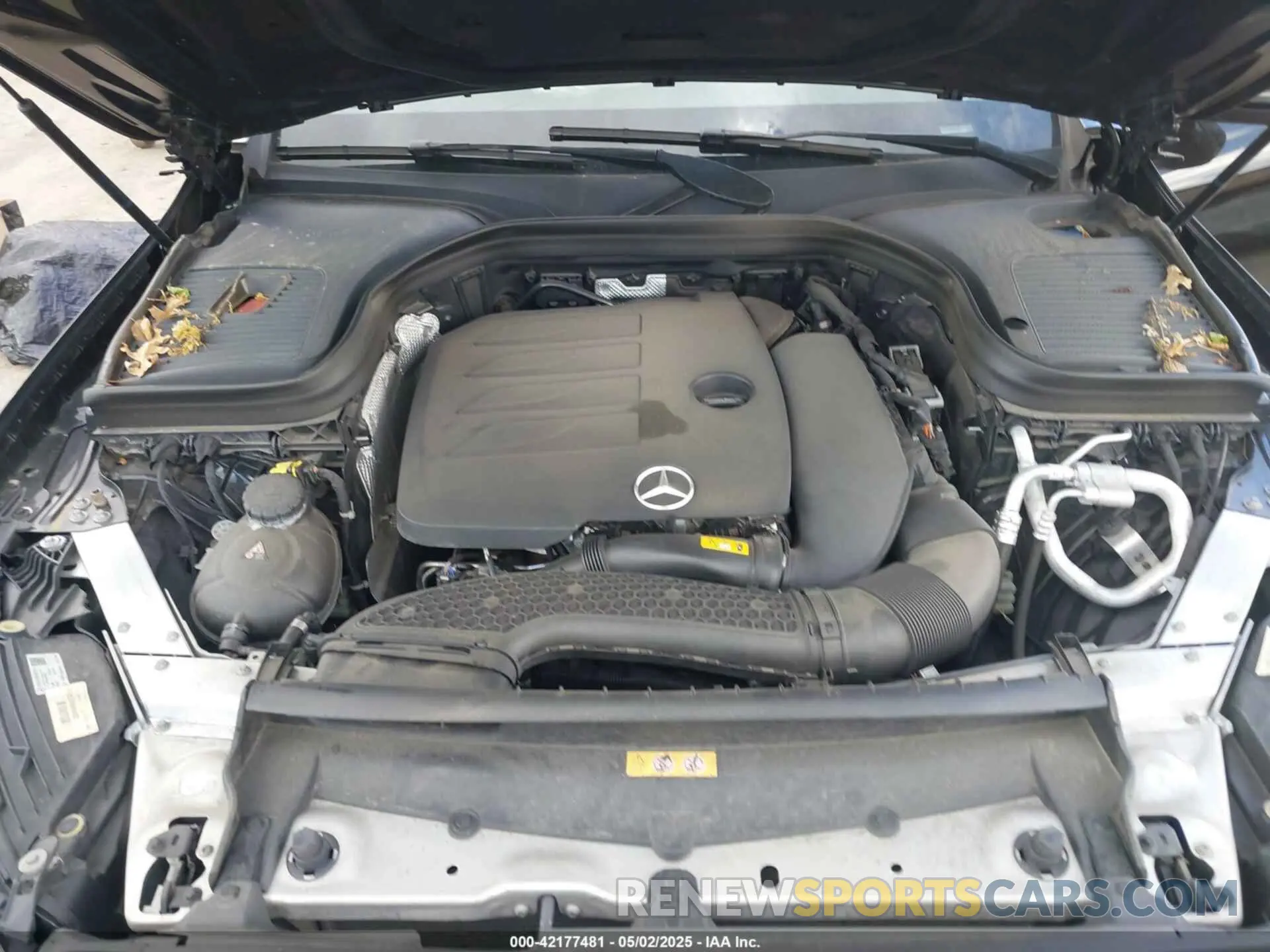 10 fotografías del automóvil dañado W1N0J8EB0MG012046 MERCEDES-BENZ GLC 300 2021