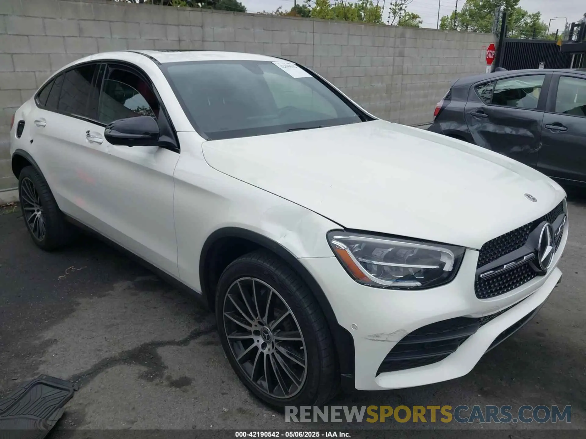 1 fotografías del automóvil dañado W1N0J8EB2MG007771 MERCEDES-BENZ GLC 300 2021