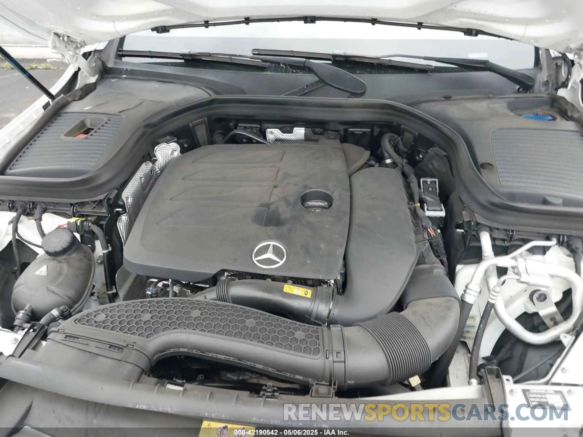 10 fotografías del automóvil dañado W1N0J8EB2MG007771 MERCEDES-BENZ GLC 300 2021