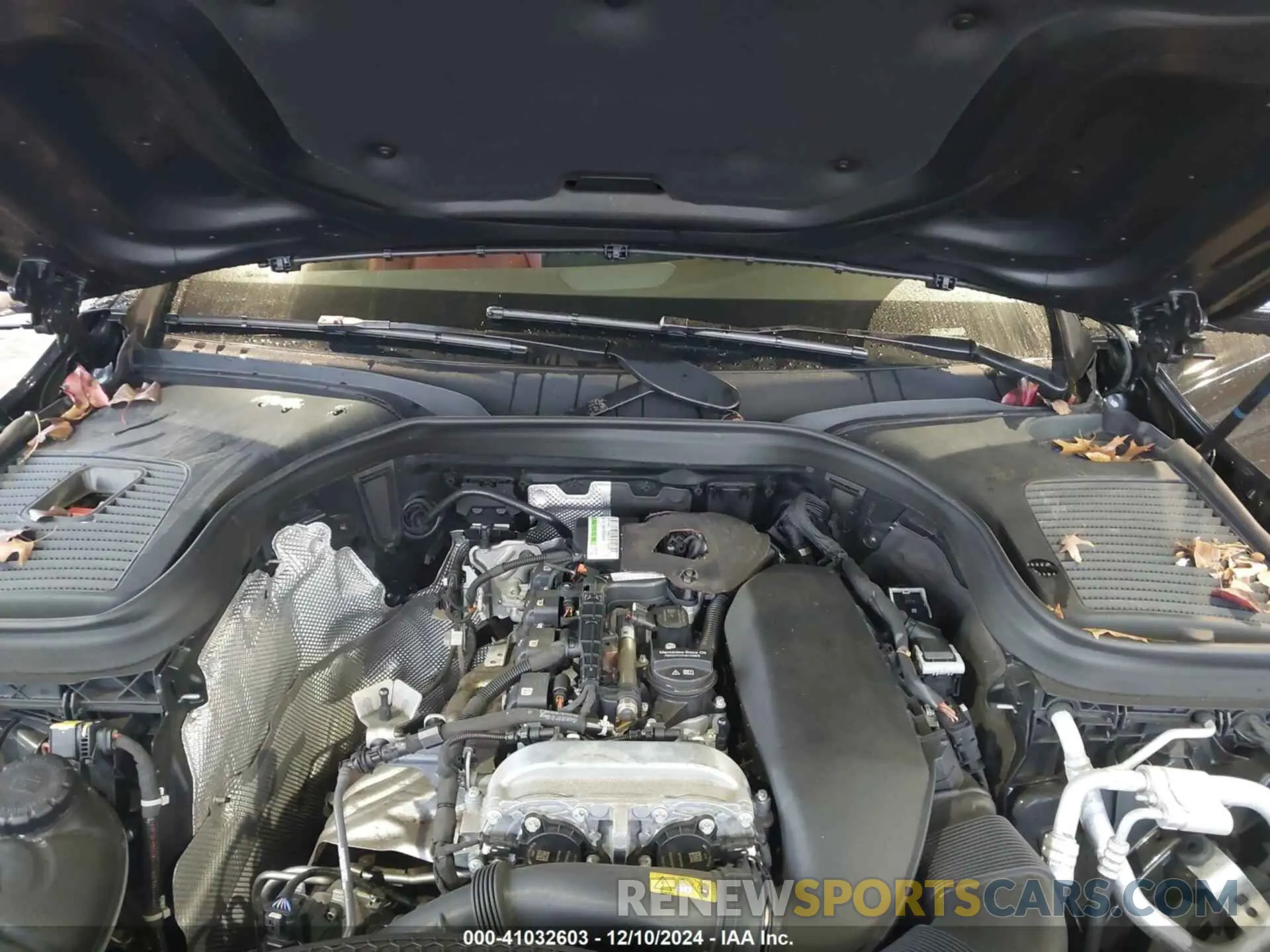 10 fotografías del automóvil dañado W1N0J8EB8MF979333 MERCEDES-BENZ GLC 300 2021