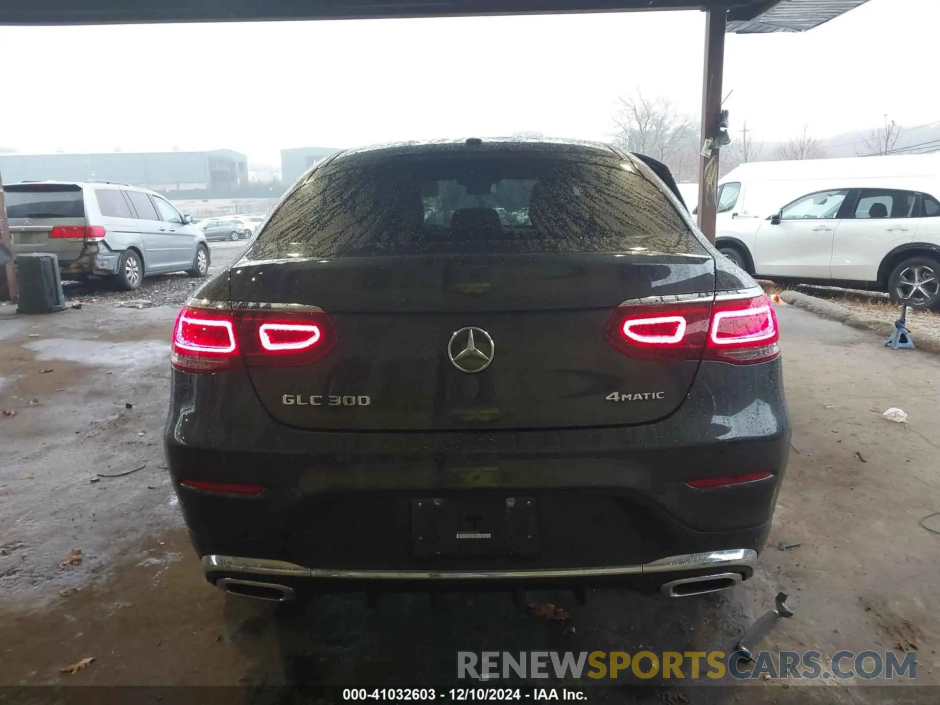 17 fotografías del automóvil dañado W1N0J8EB8MF979333 MERCEDES-BENZ GLC 300 2021