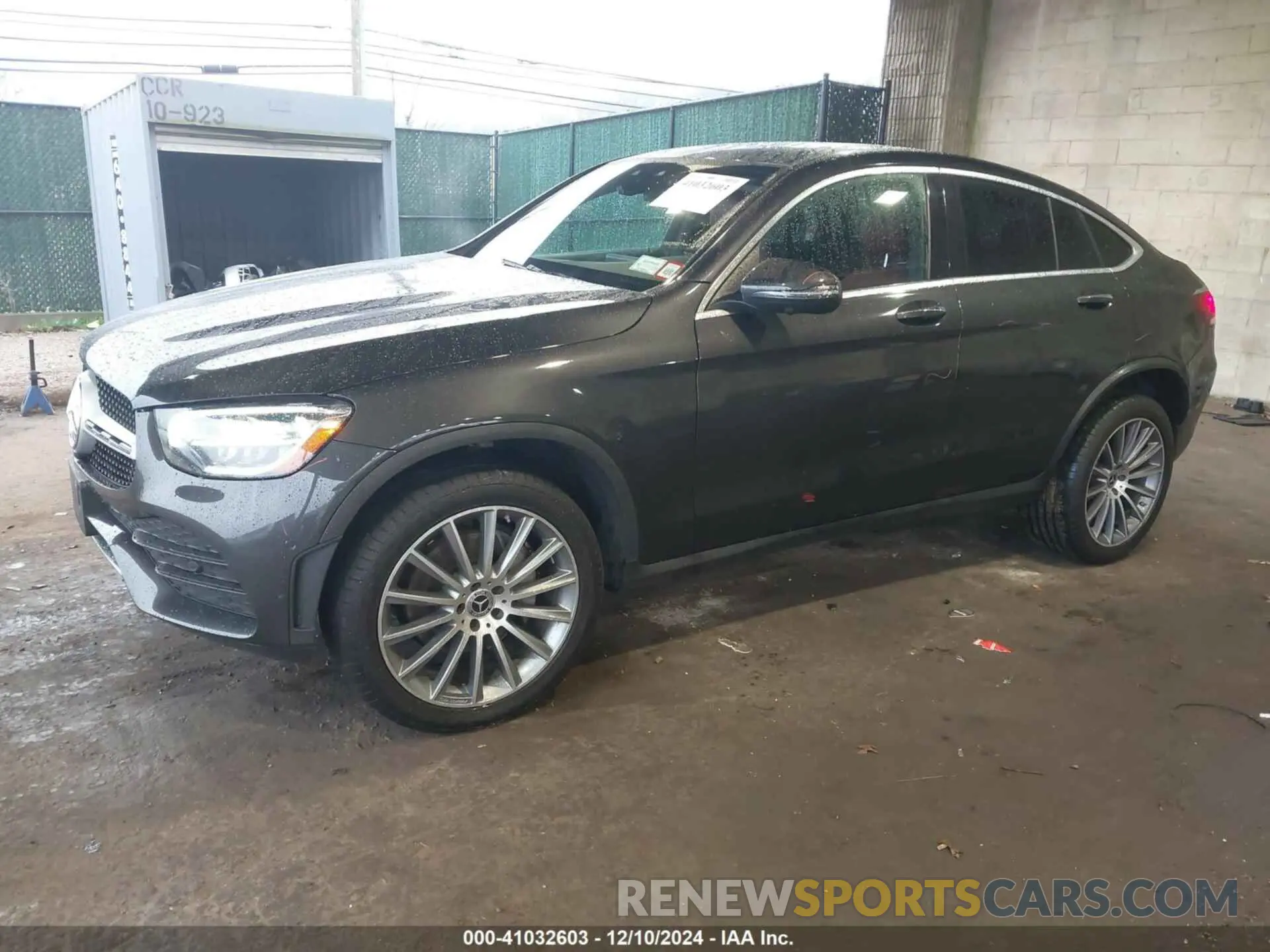 2 fotografías del automóvil dañado W1N0J8EB8MF979333 MERCEDES-BENZ GLC 300 2021
