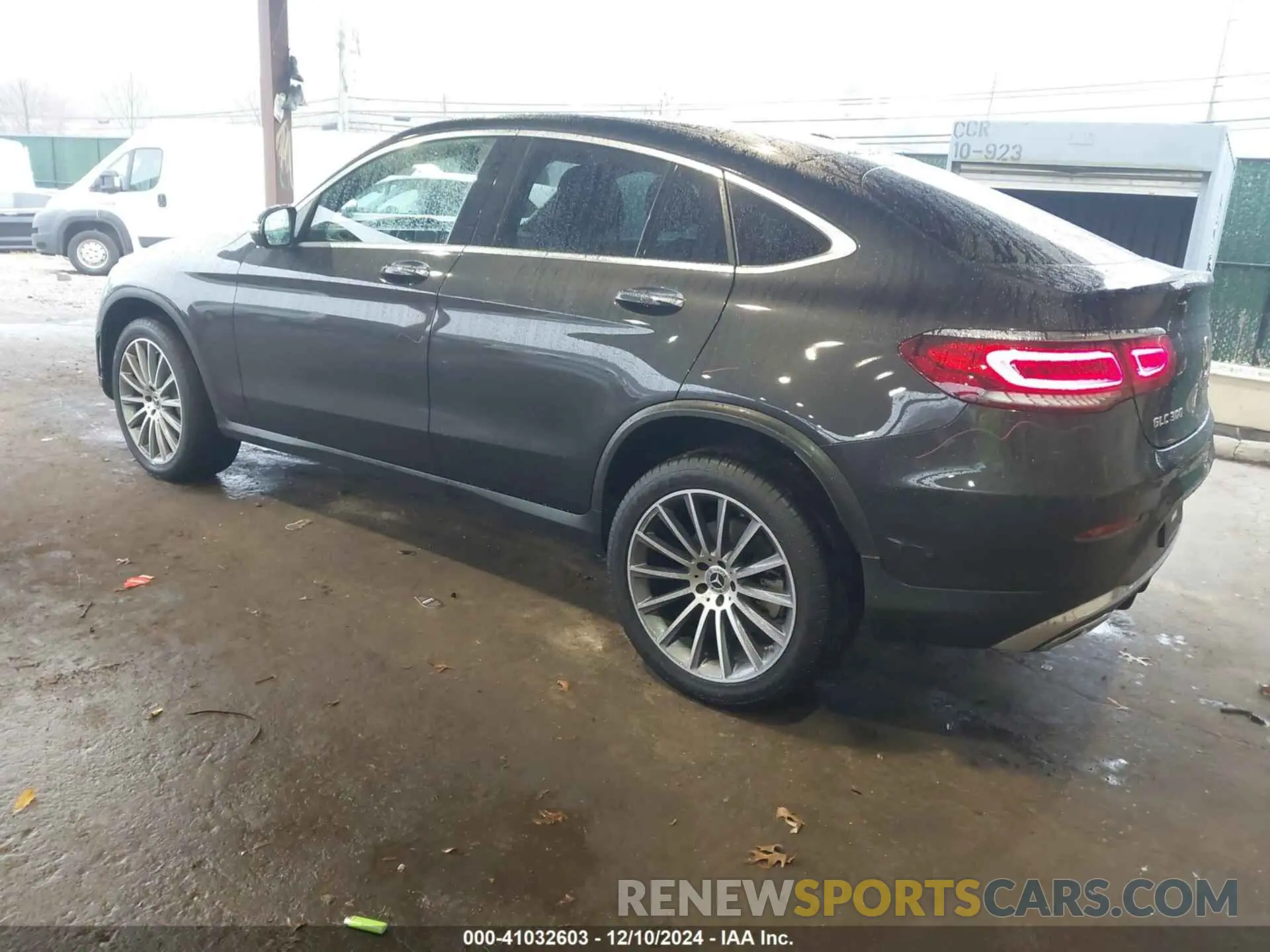 3 fotografías del automóvil dañado W1N0J8EB8MF979333 MERCEDES-BENZ GLC 300 2021